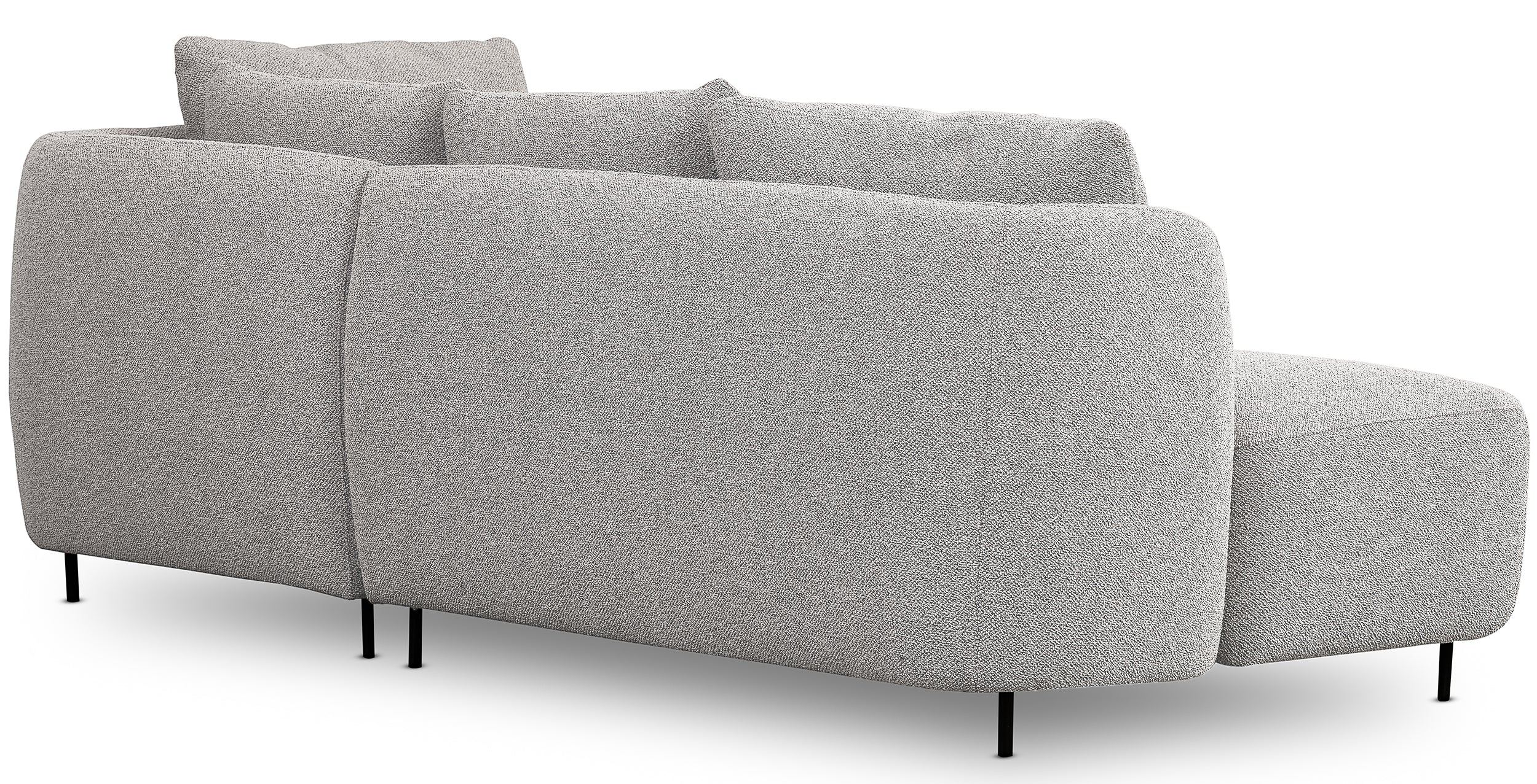 Sofa modułowa Lanomi jasnoszara boucle - Image 5
