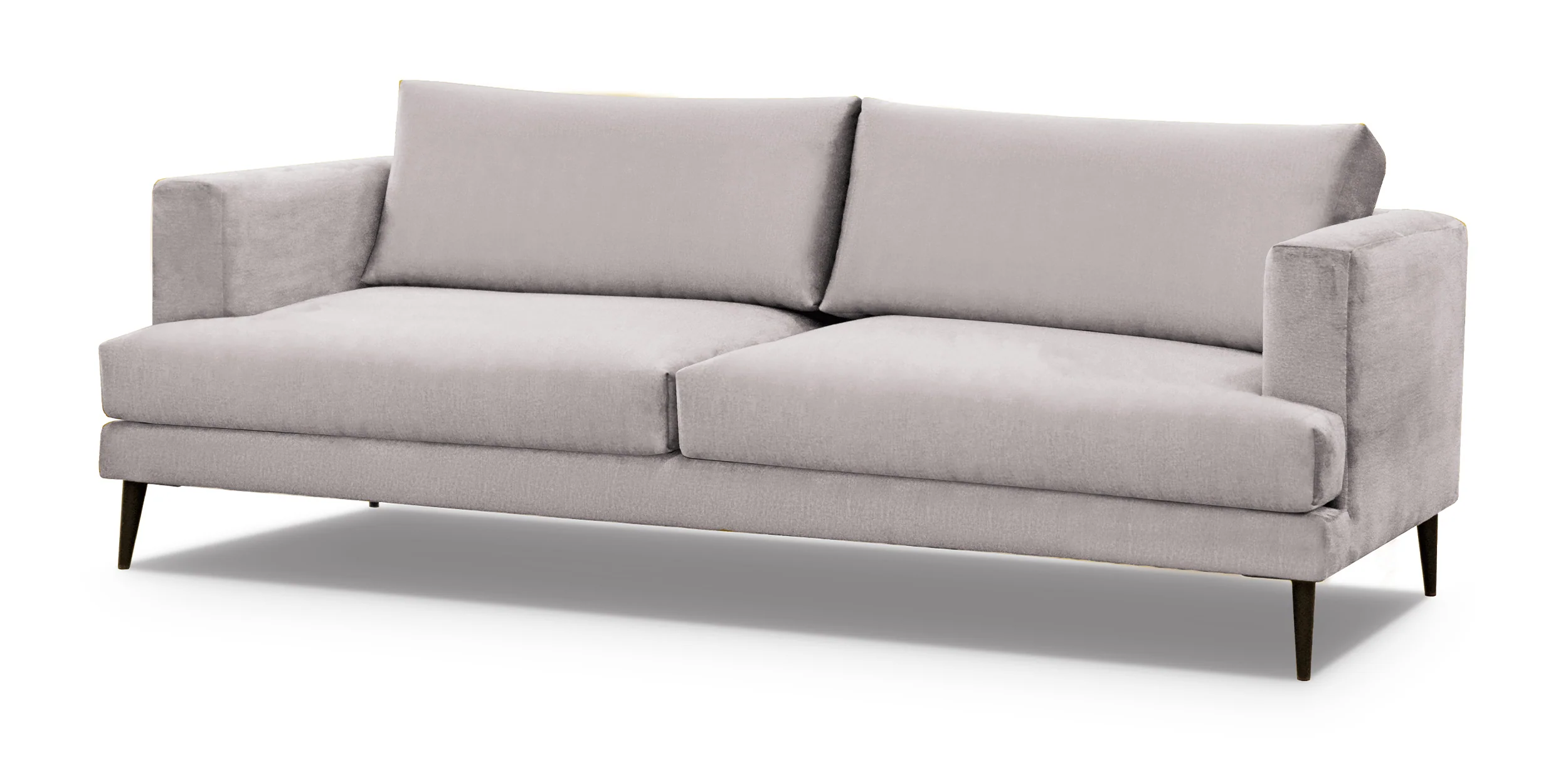 Sofa trzyosobowa Dragato beżowa welur - Image 2