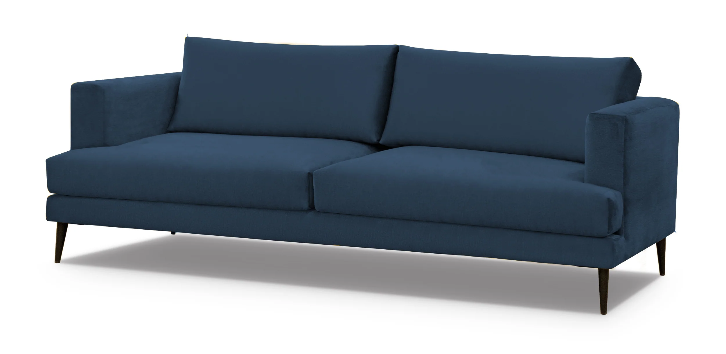 Sofa trzyosobowa Dragato granatowa welur - Image 2