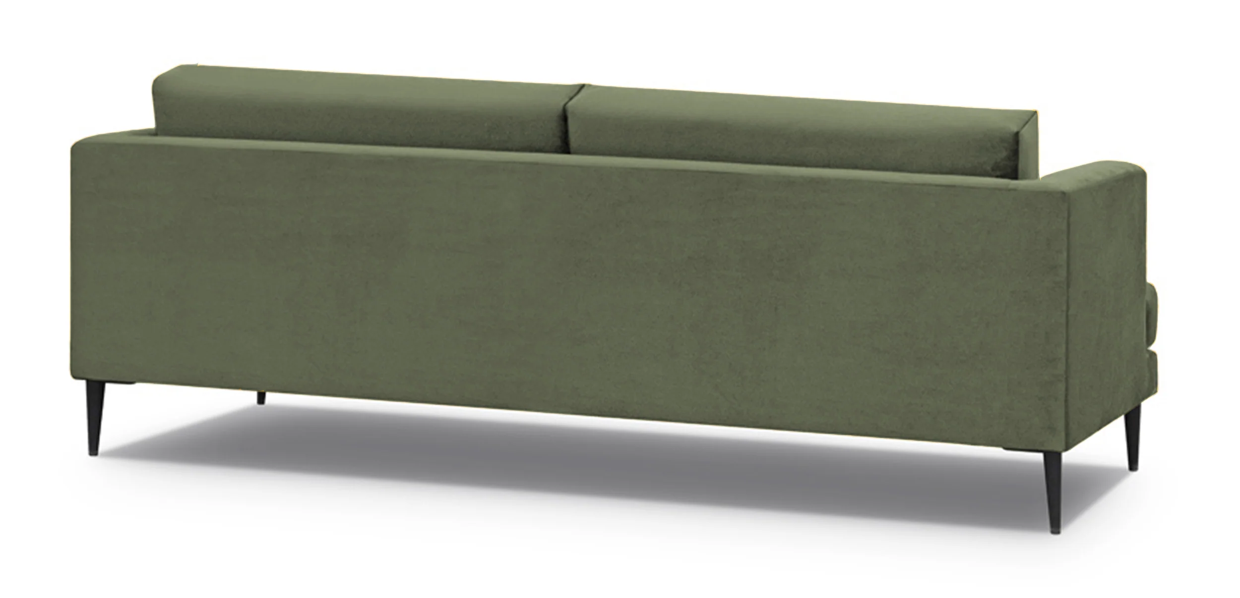 Sofa trzyosobowa Dragato oliwkowa welur - Image 3