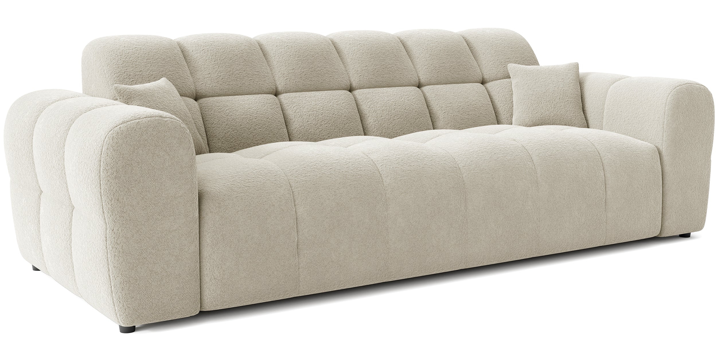 Sofa trzyosobowa Monti beżowa szenil - Image 3