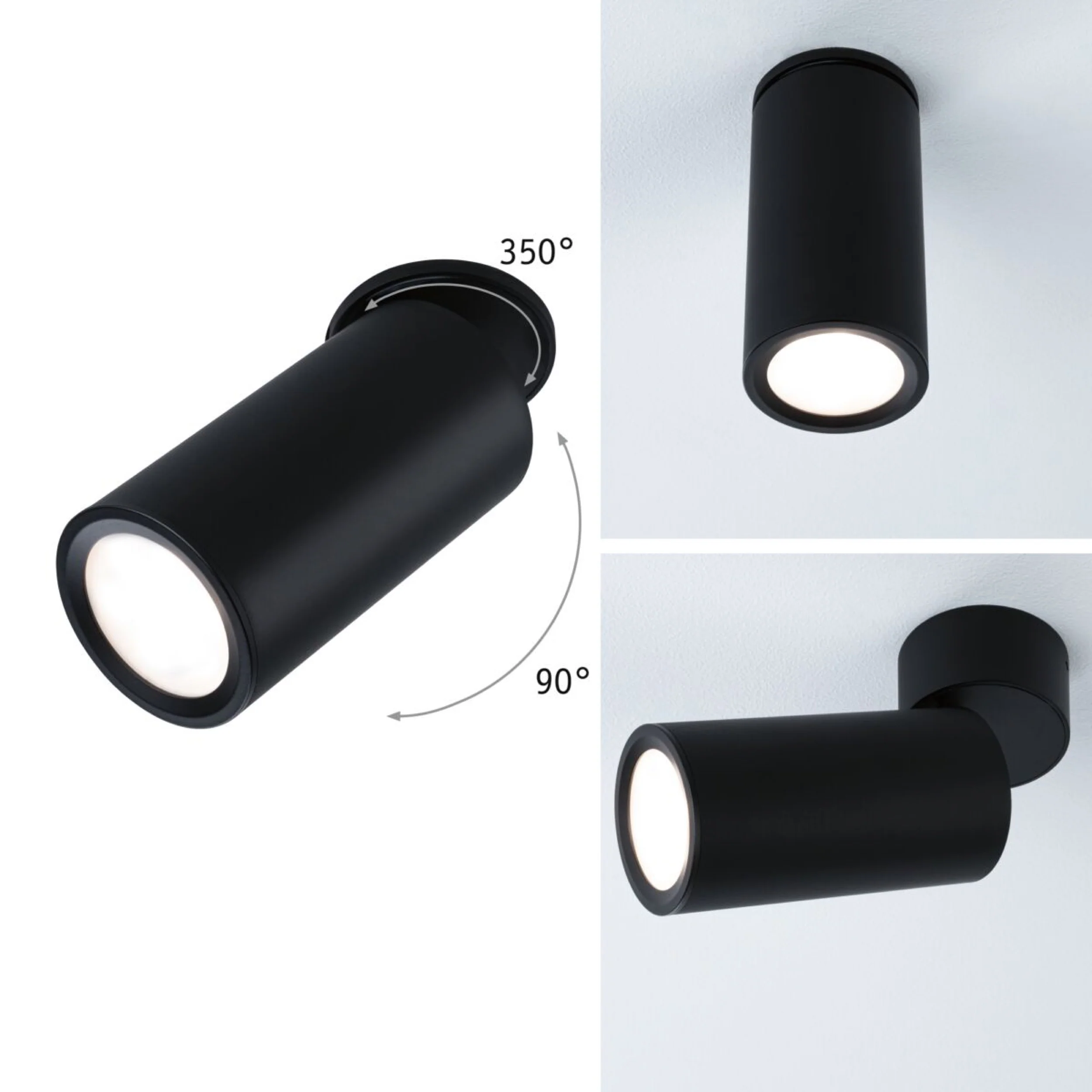 Spot sufitowy Turnal LED czarny mat - Image 5