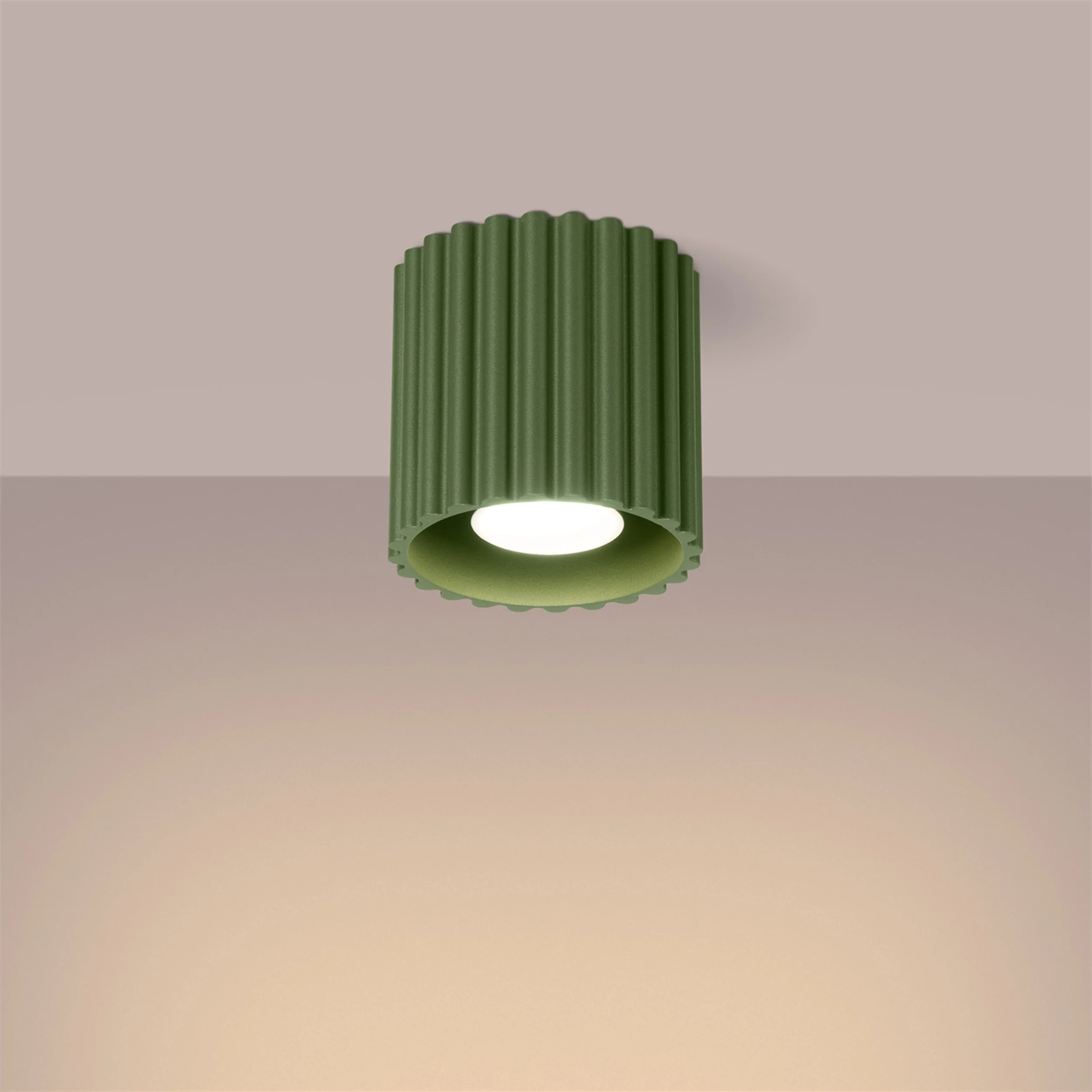 Spot tuba Aura 1 zielona oliwka GU10 - Image 3