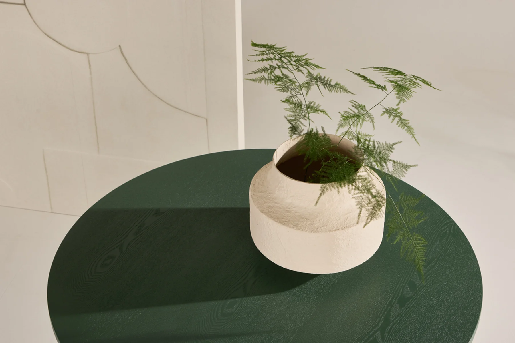 Stół do jadalni Quishly okrągły 110 cm zielony - Image 3