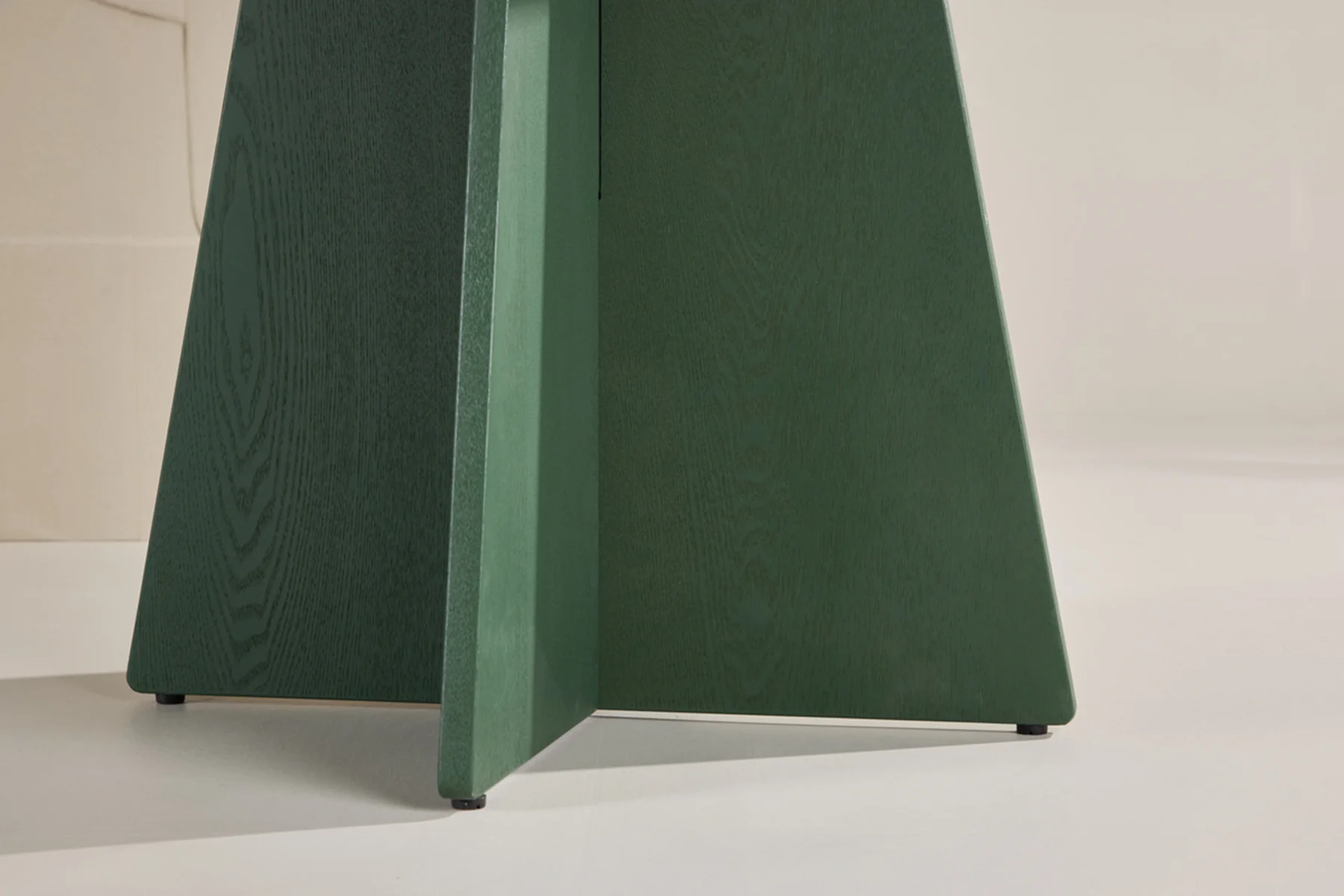 Stół do jadalni Quishly okrągły 110 cm zielony - Image 6