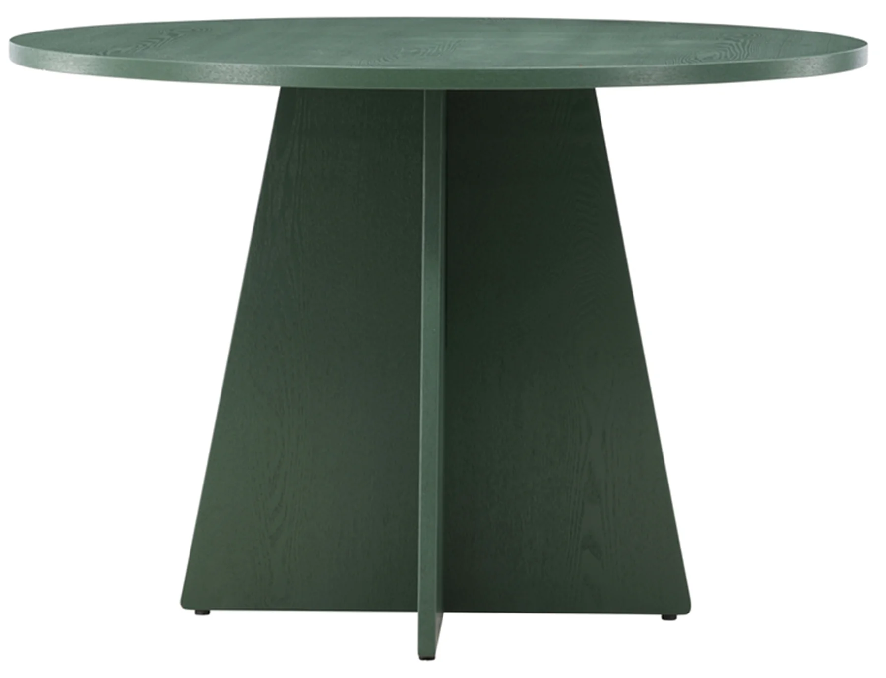 Stół do jadalni Quishly okrągły 110 cm zielony - Image 7