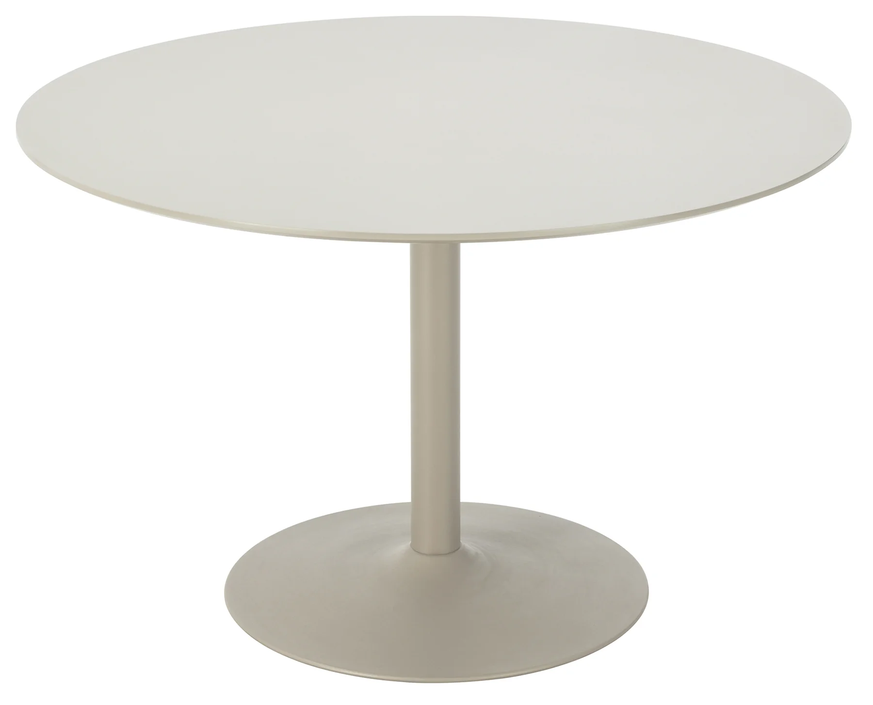 Stół do jadalni Riva okrągły 120 cm beżowy - Image 3