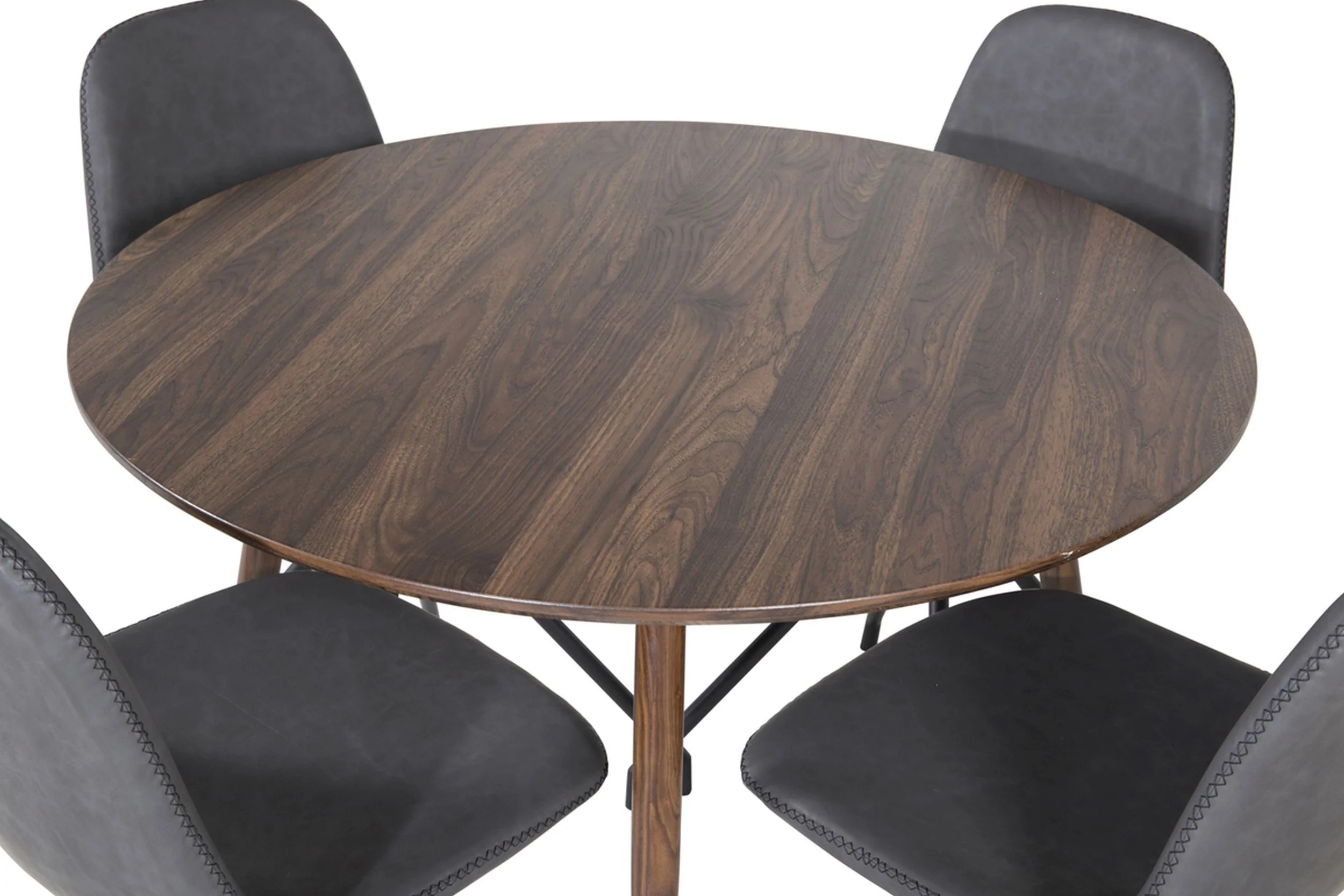 Stół Plaza okrągły blat średnica 100 cm orzech - Image 5