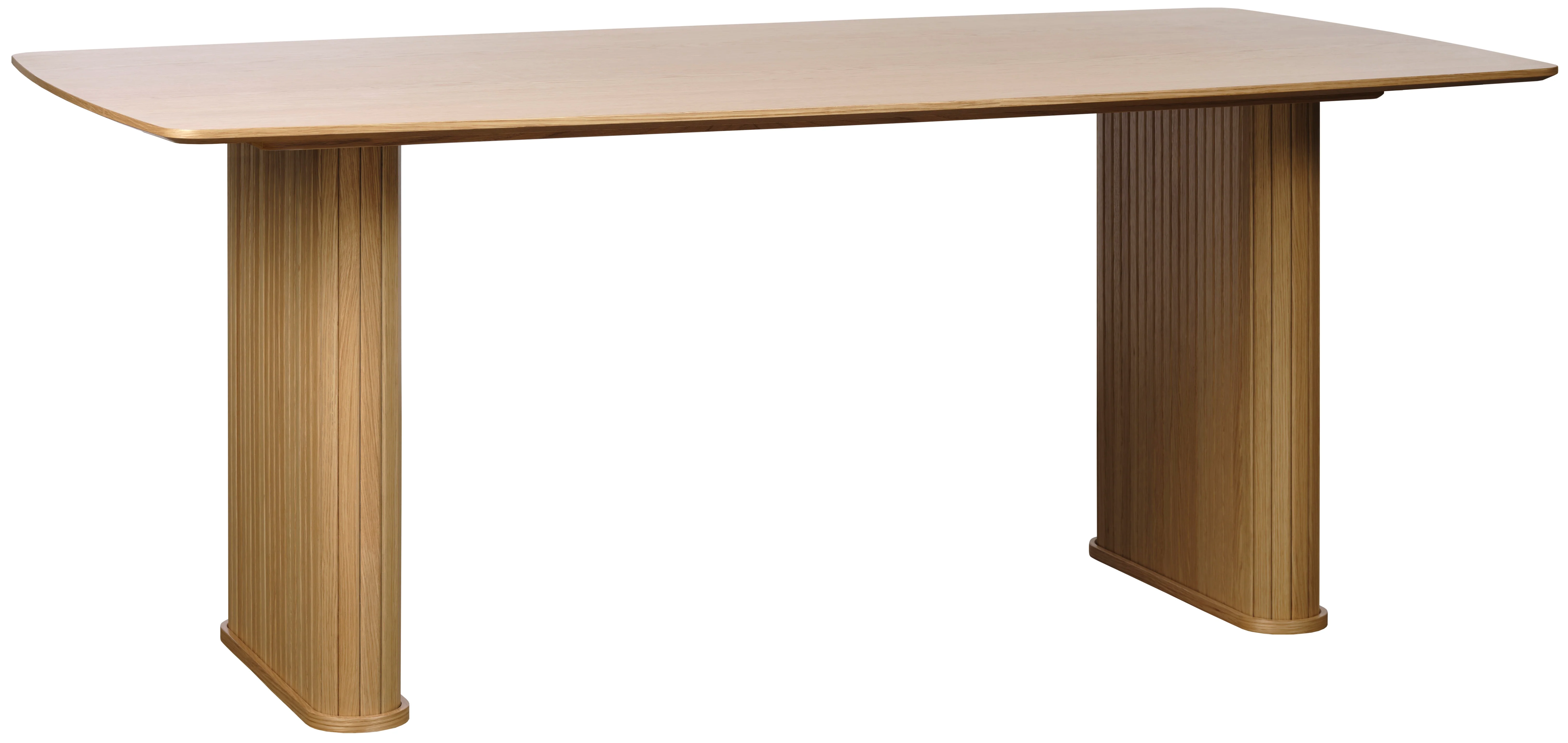 Stół prostokątny Gativel 100x190 dąb naturalny - Image 2