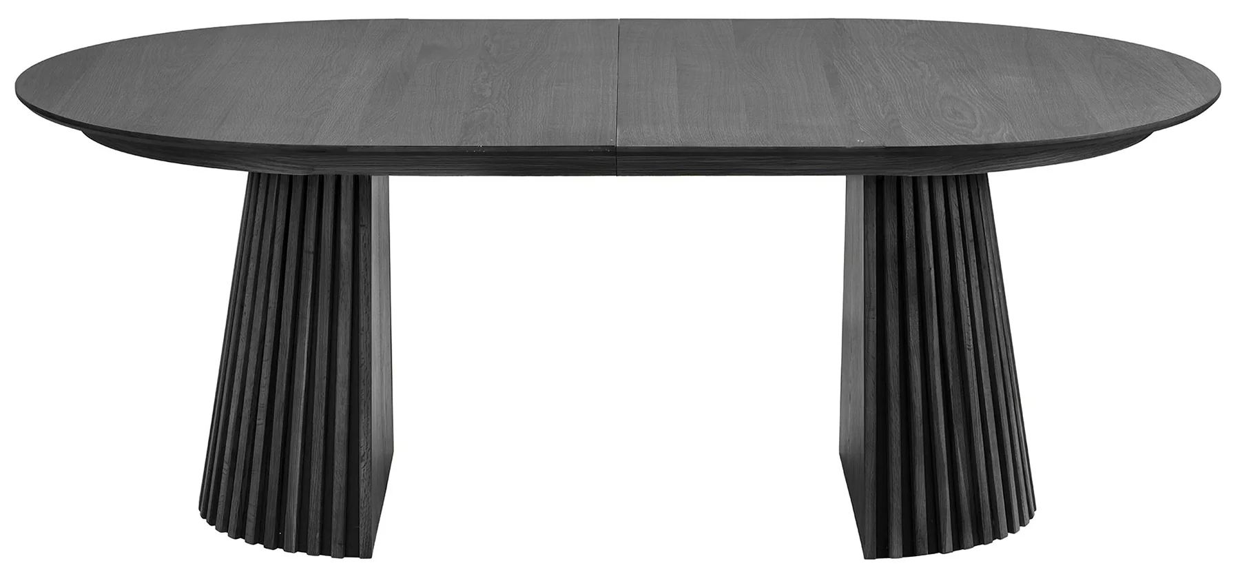 Stół rozkładany do jadalni Nenters 200-300x120 cm dąb czarny - Image 3