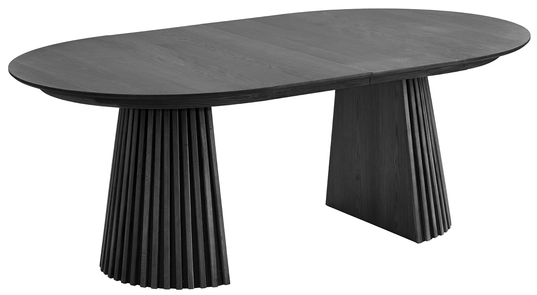 Stół rozkładany do jadalni Nenters 200-300x120 cm dąb czarny - Image 4