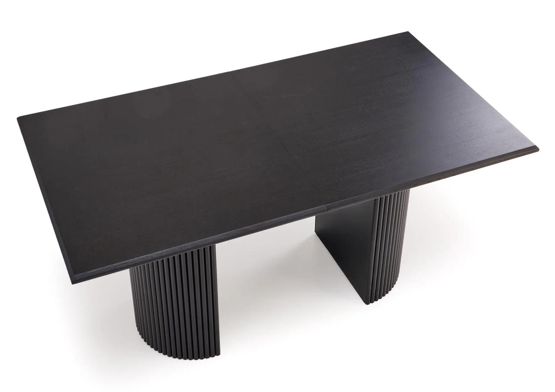 Stół rozkładany do jadalni Tavarro 160-250x90 cm dąb czarny - Image 6