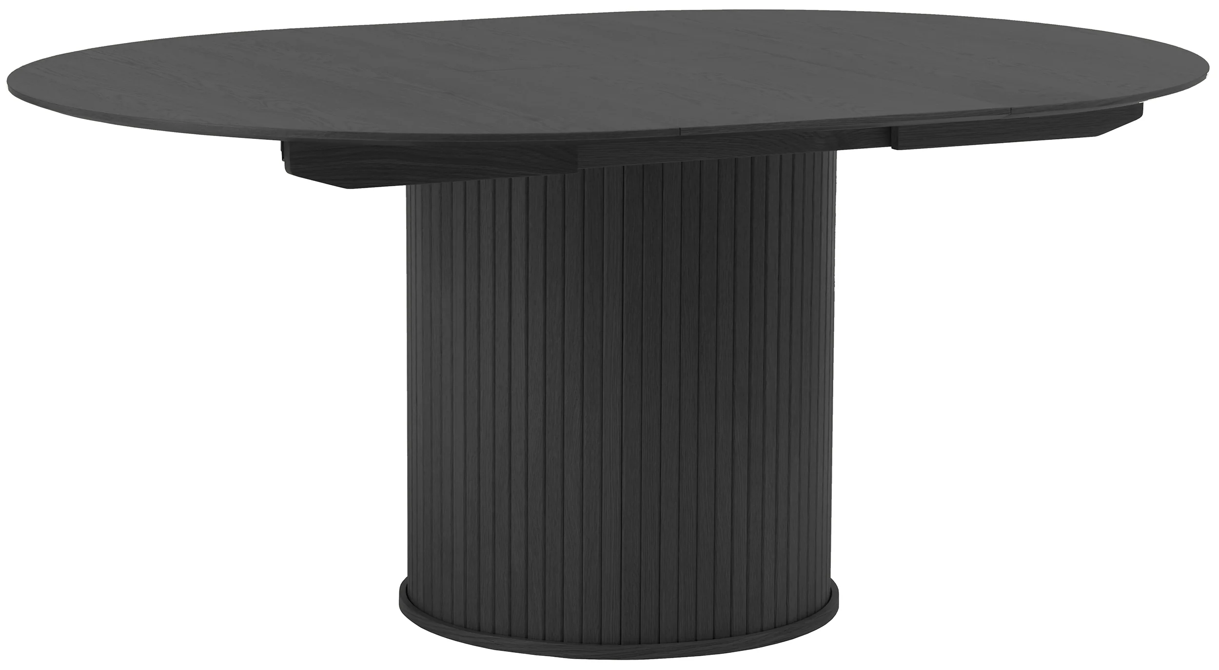 Stół rozkładany Gativel 120-167 cm lamele dąb czarny - Image 4