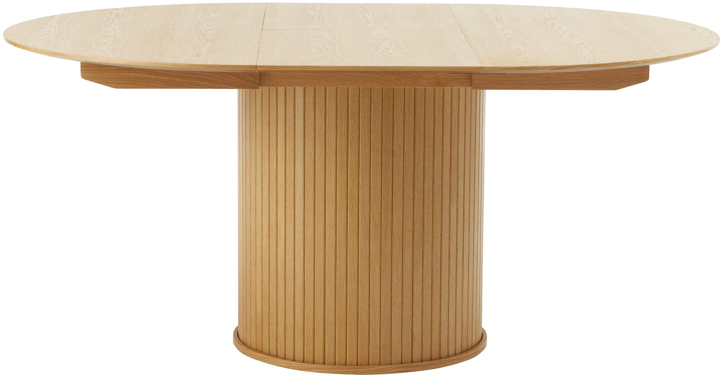 Stół rozkładany Gativel 120-167 cm lamele dąb naturalny - Image 10