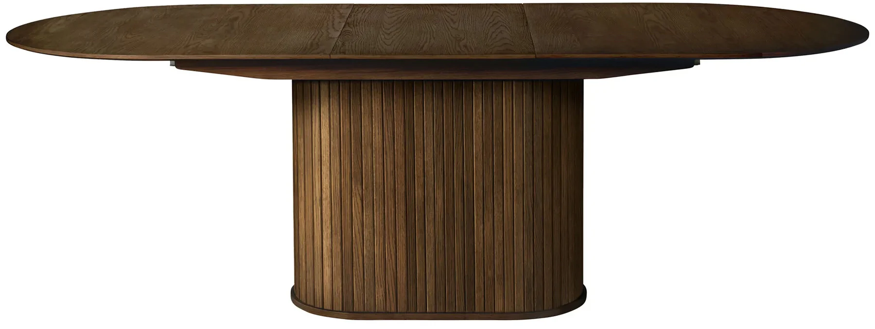 Stół rozkładany Gativel 180-230x95 cm lamele dąb palony - Image 4
