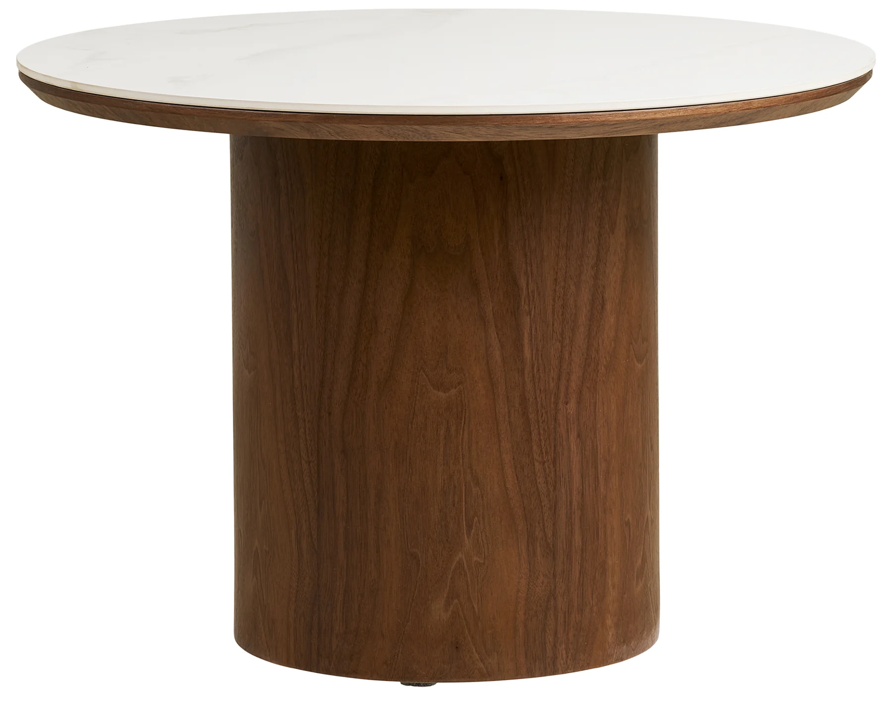 Stolik kawowy Noli okrągły 60 cm orzech ceramiczny blat - Image 5