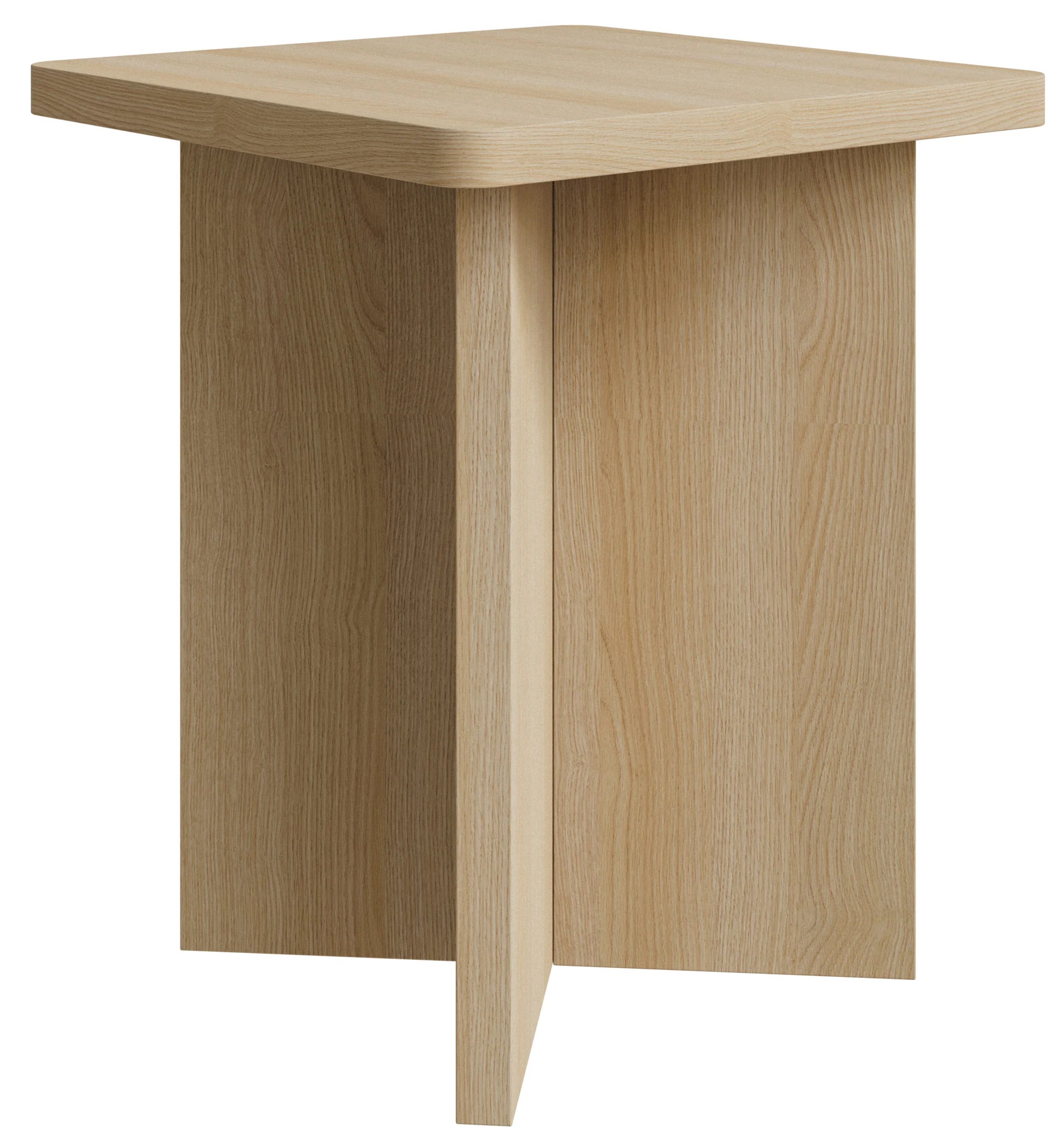 Stolik kawowy Qubeo kwadratowy 42 cm dąb olejowany - Image 3