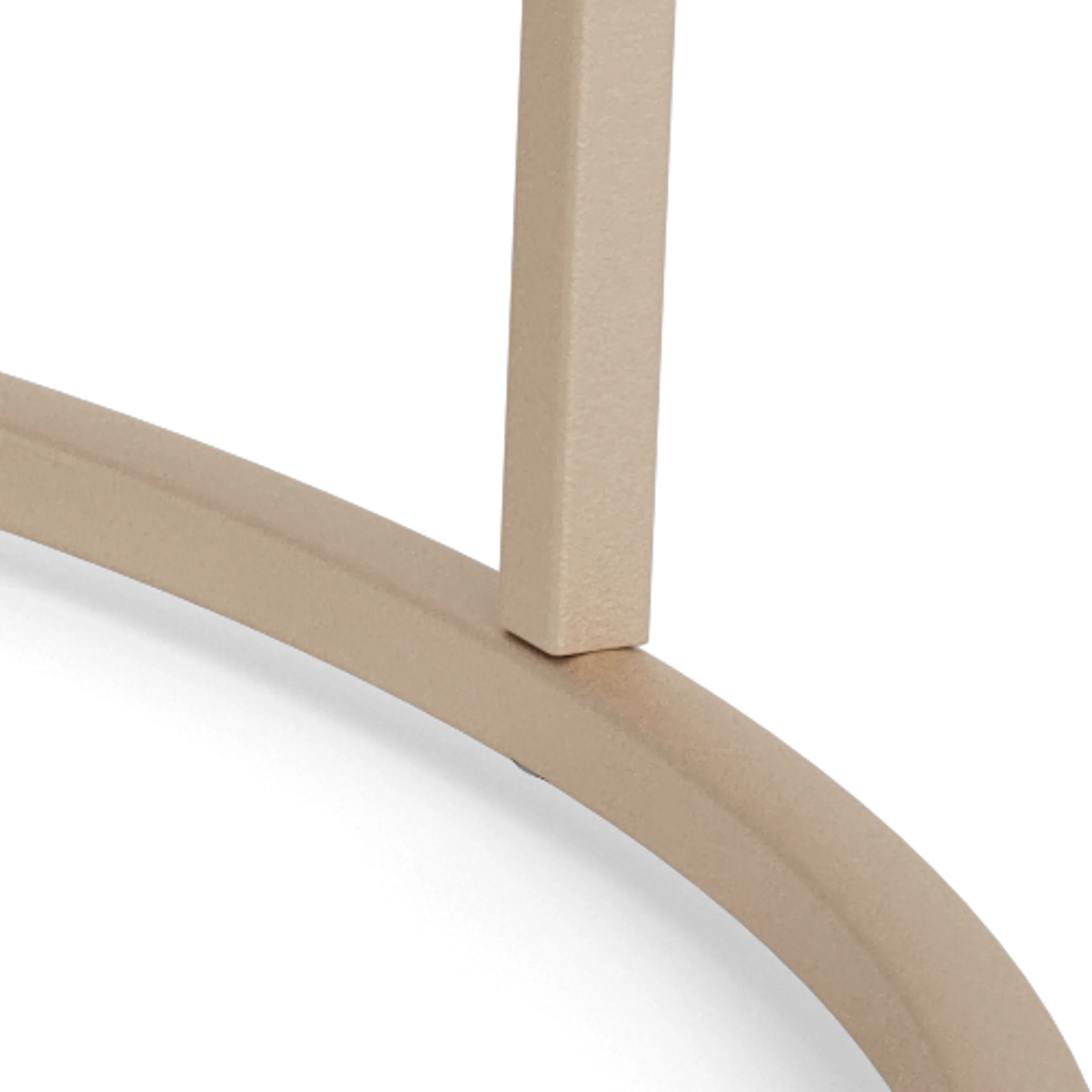Stolik kawowy Seaford średnica 80 cm beżowy - Image 7