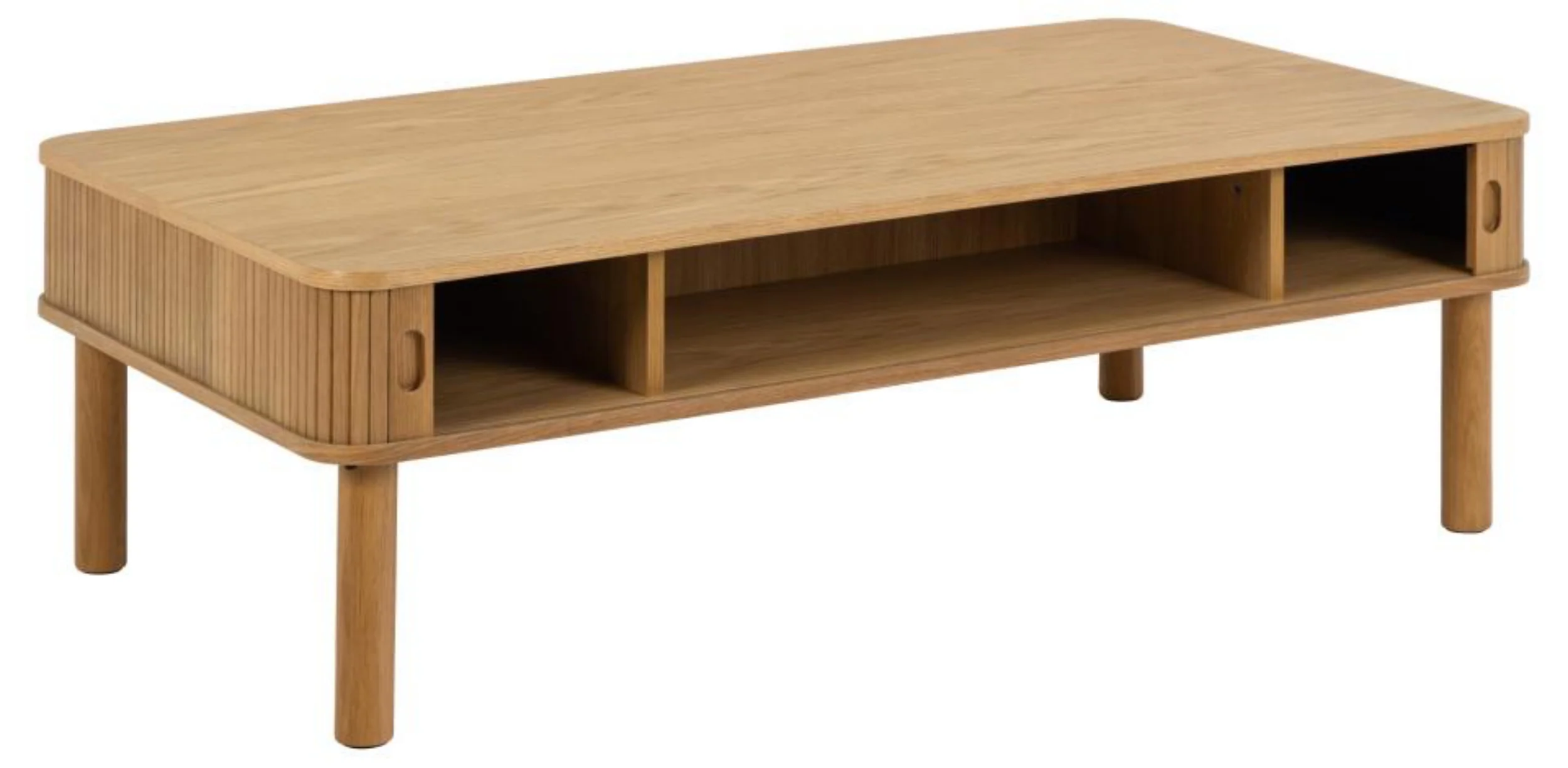 Stolik kawowy Wilent 130x70 cm dąb lamele - Image 6