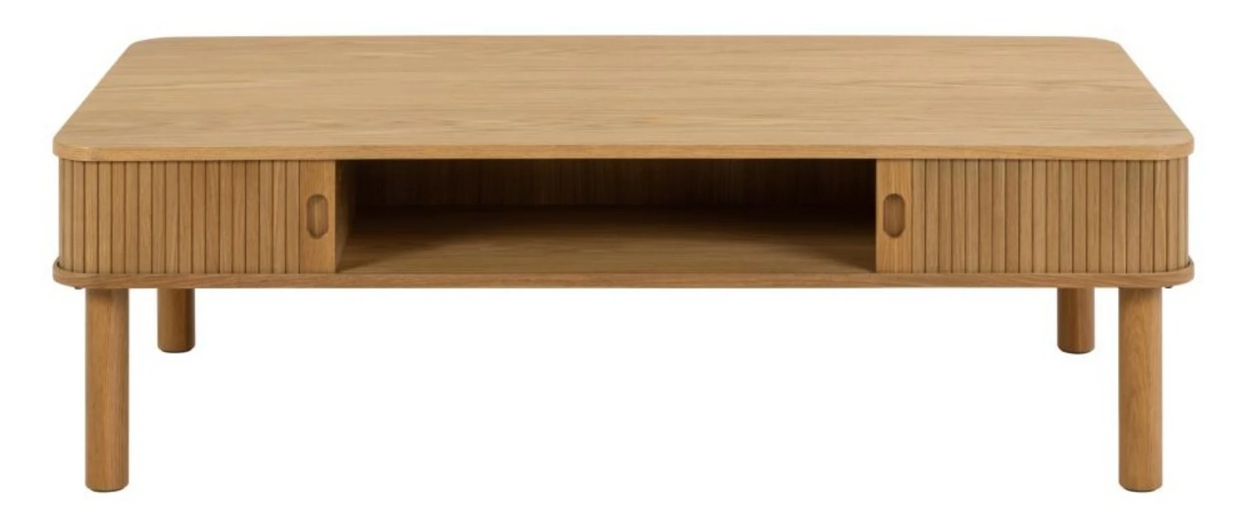 Stolik kawowy Wilent 130x70 cm dąb lamele - Image 7