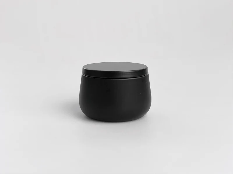 Świeca sojowa zapachowa Moon Black Opium 150 ml czarny metal - Image 3