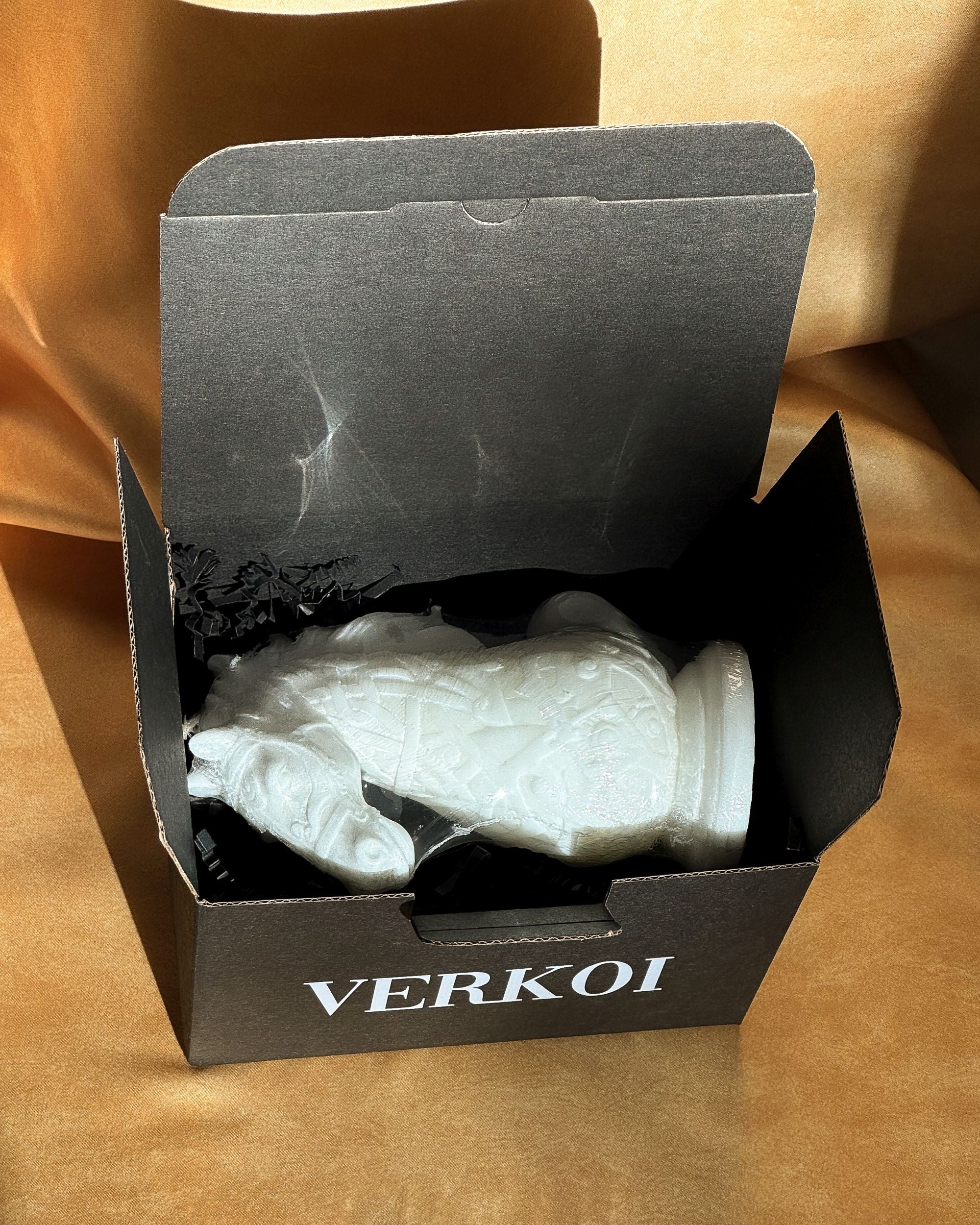 Świeca z wosku palmowego Chess Horse 280 g - Image 5