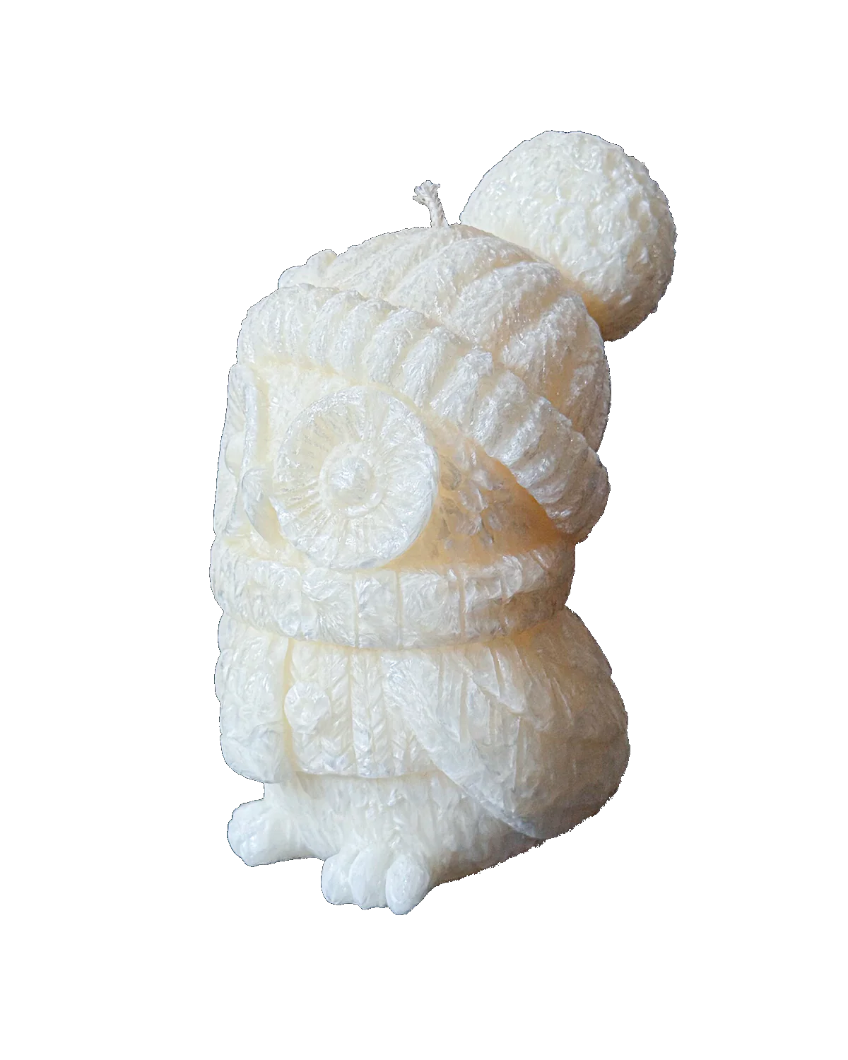 Świeca z wosku palmowego Christmas Owl 320 g - Image 4