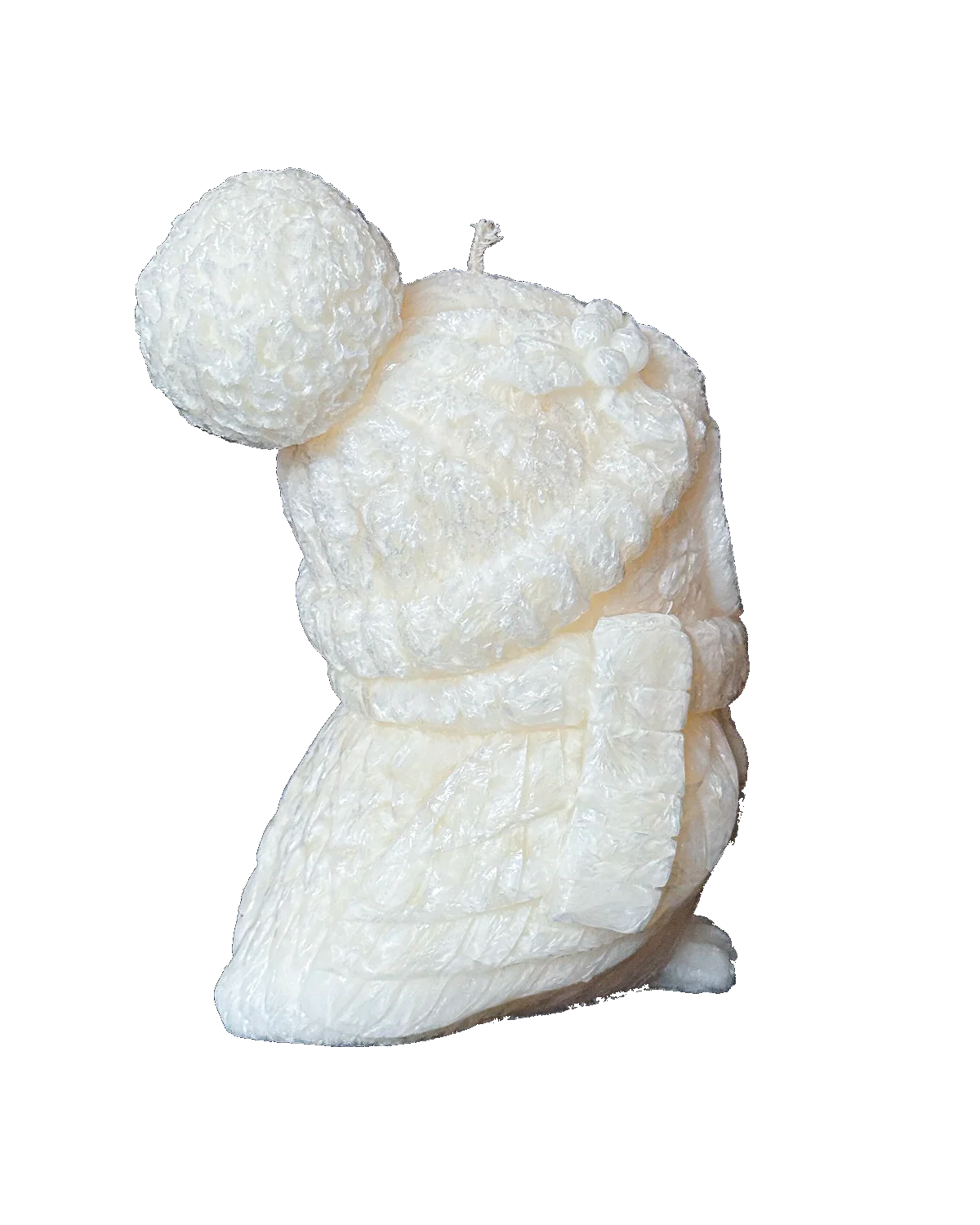 Świeca z wosku palmowego Christmas Owl 320 g - Image 5