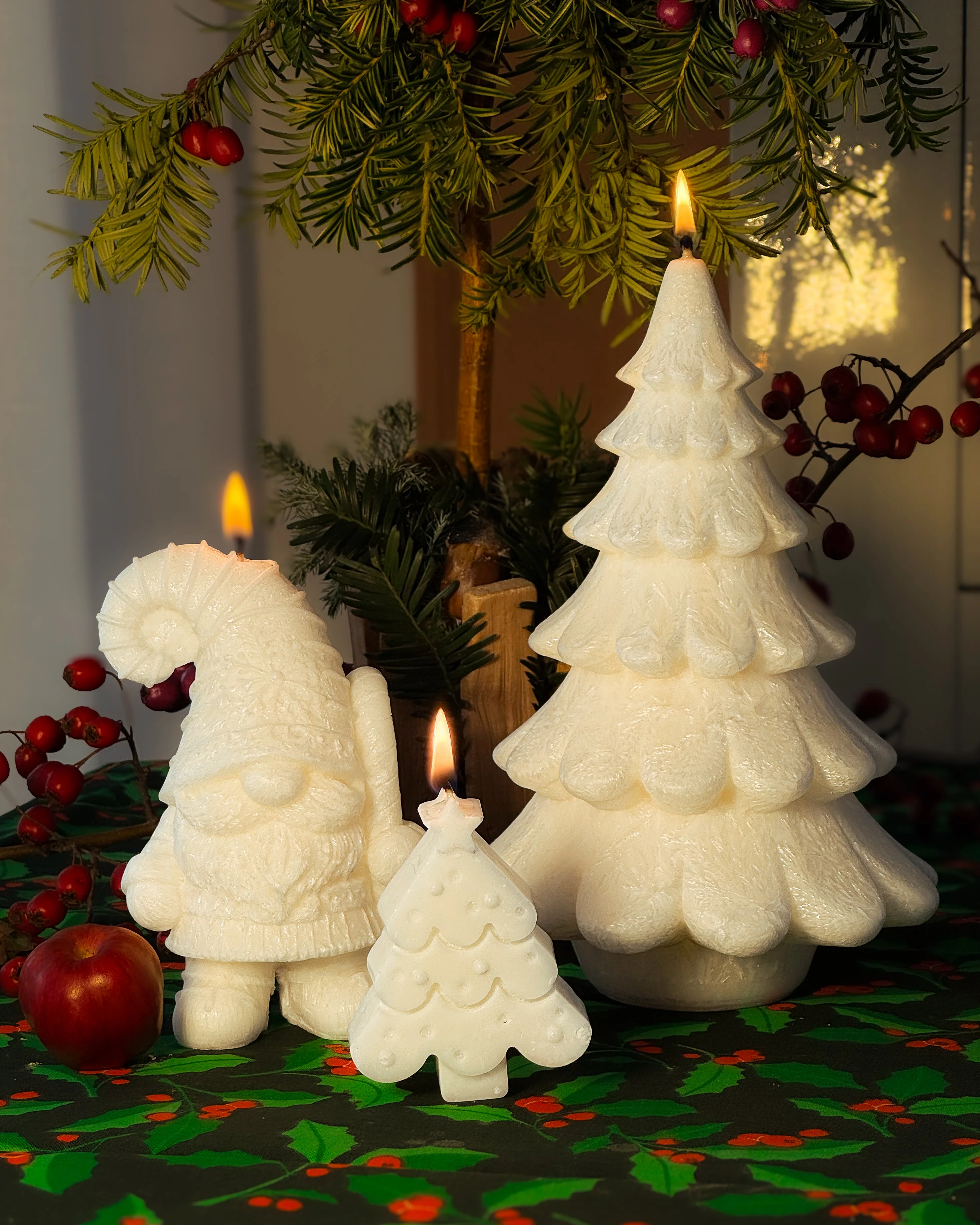 Świeca z wosku palmowego Christmas Tree 50 g - Image 2