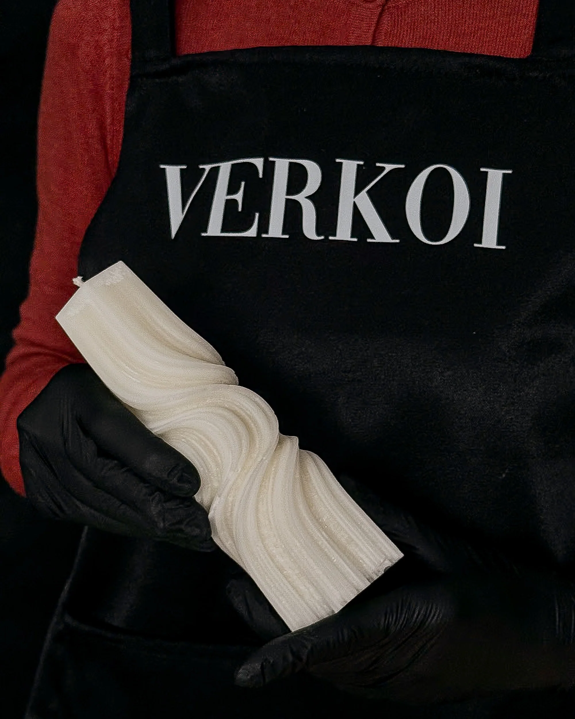 Świeca z wosku palmowego Della Krem 310 g - Image 3