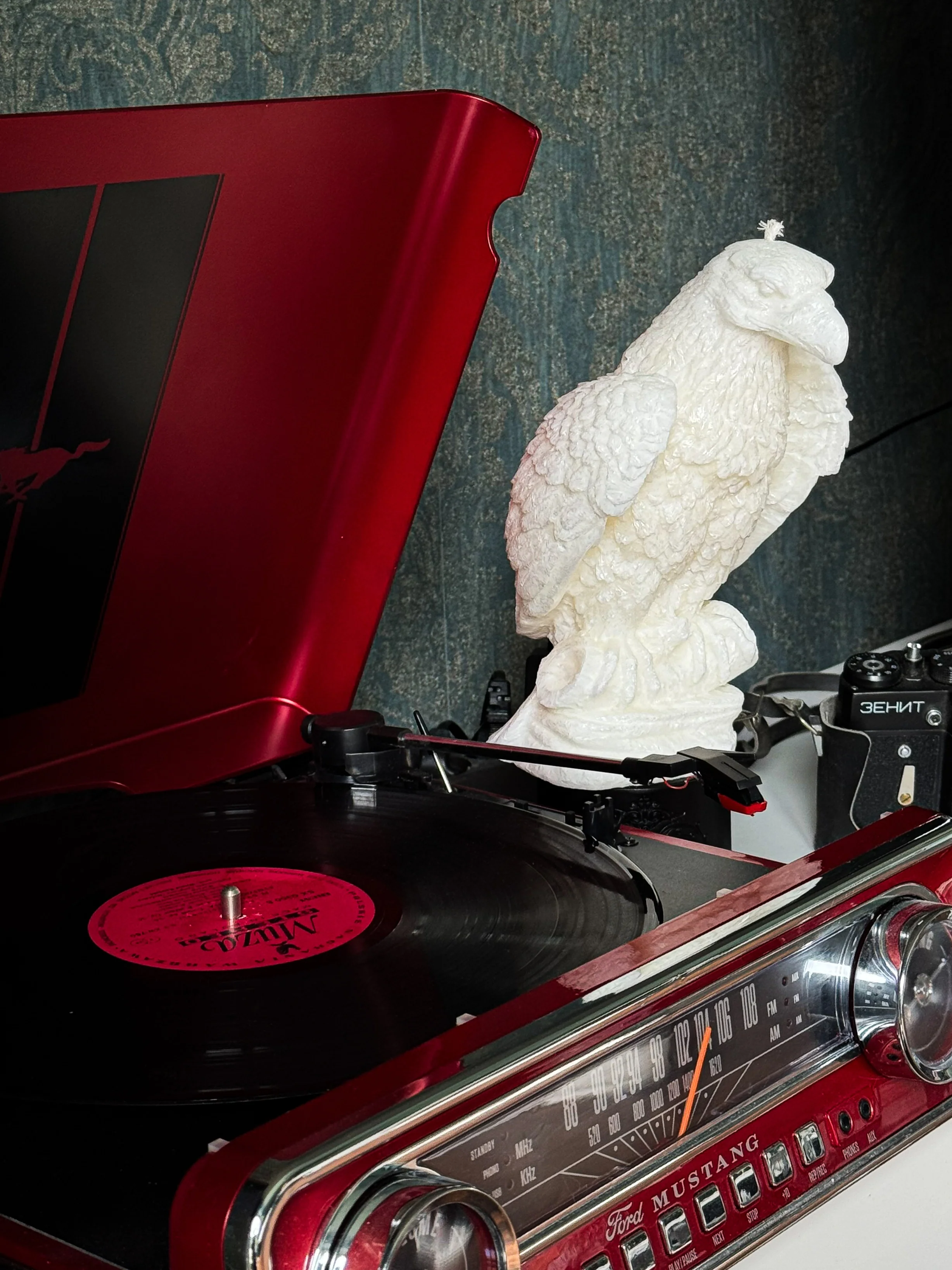 Świeca z wosku palmowego Eagle Statue 1200 g - Image 5