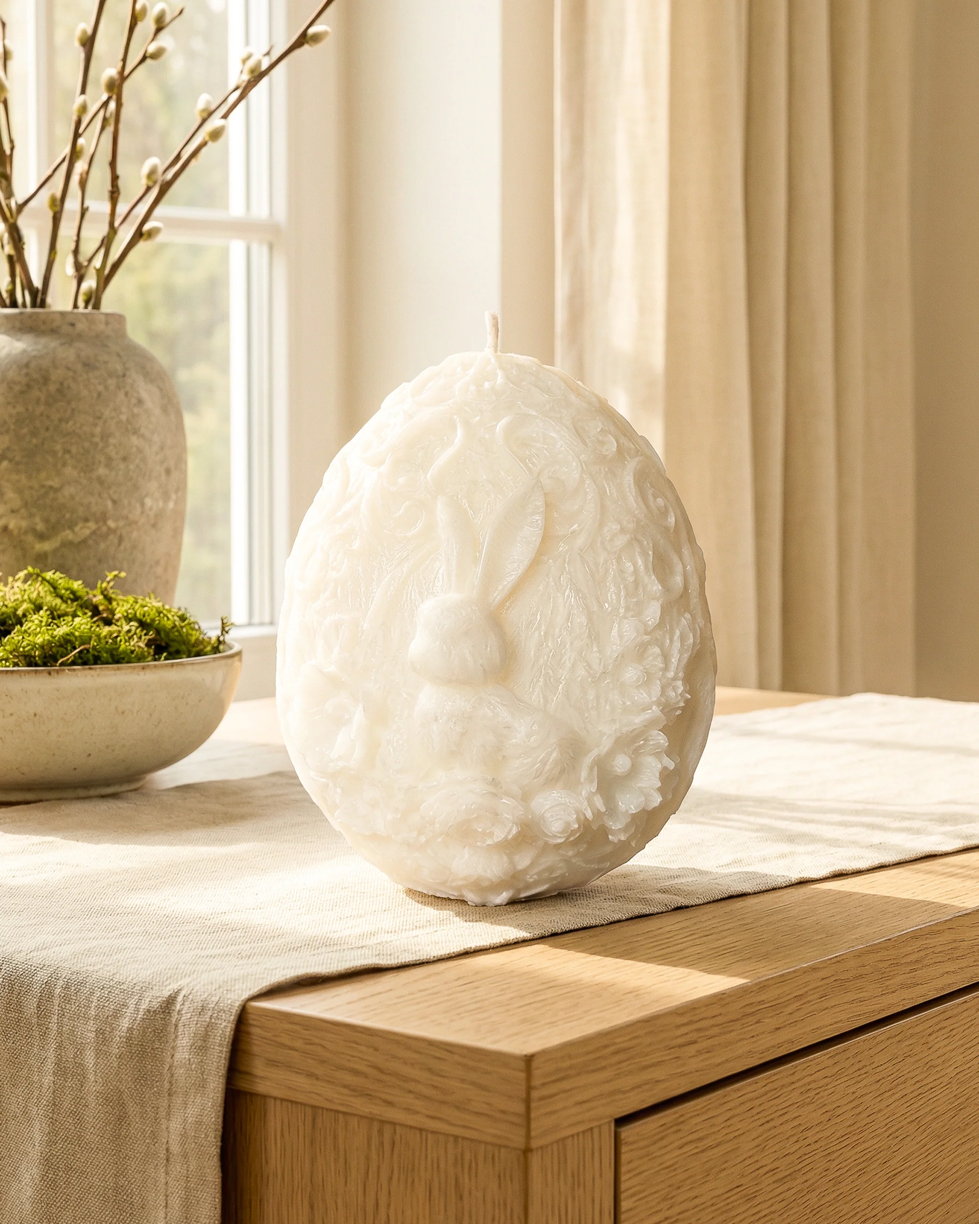 Świeca z wosku palmowego Egg Easter 120 g - Image 3