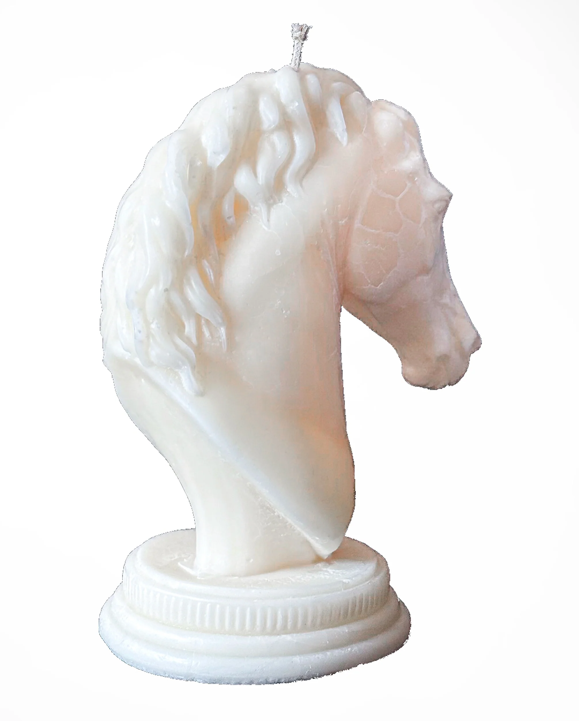 Świeca z wosku palmowego Horse Head 360 g - Image 2