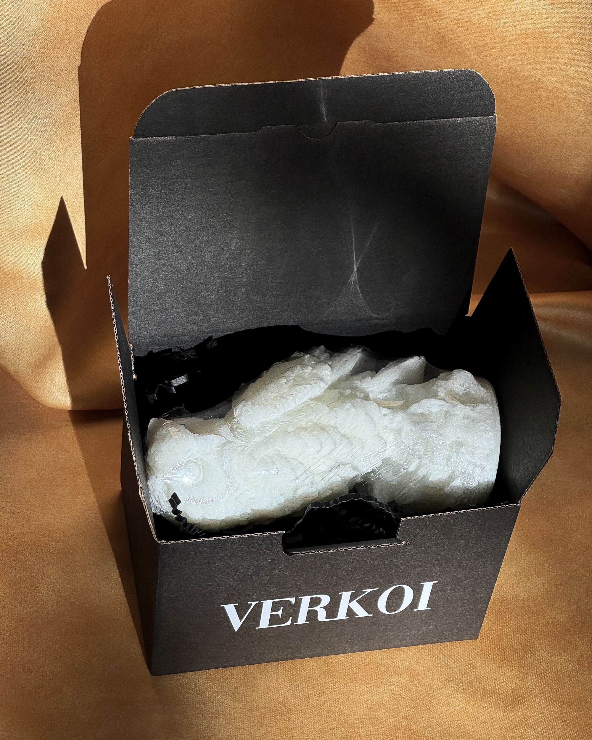 Świeca z wosku palmowego Owl Statue 350 g - Image 6