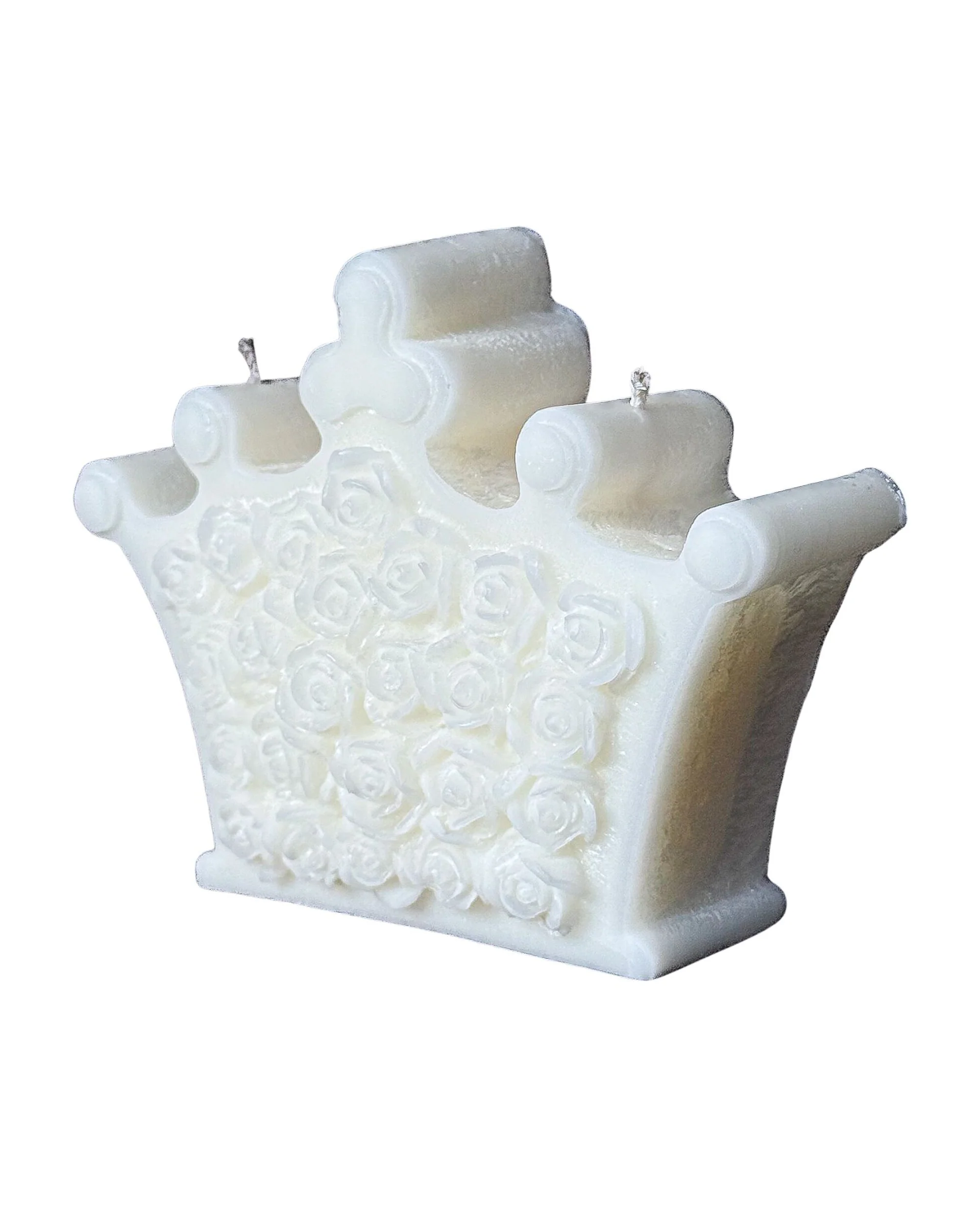 Świeca z wosku palmowego Rose Crown 155 g - Image 2