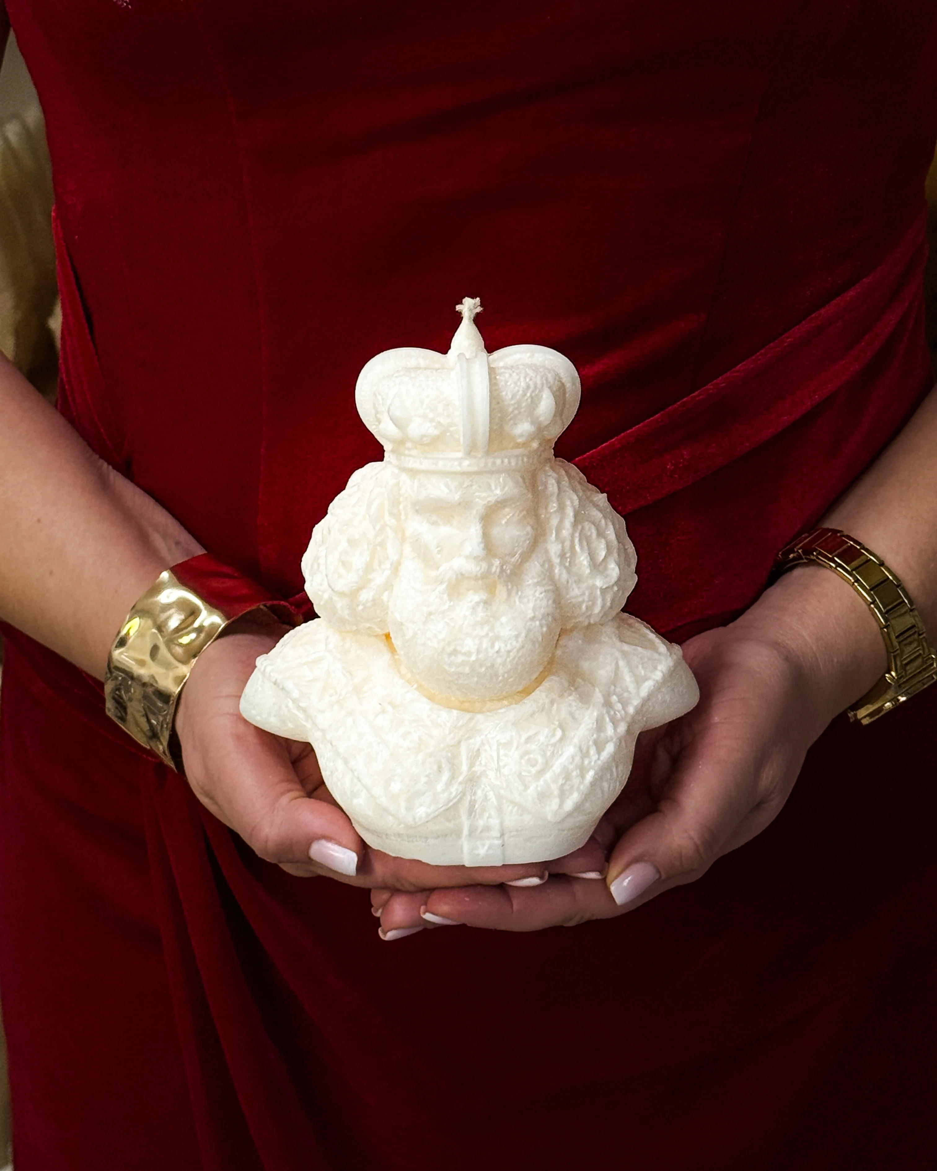Świeca z wosku palmowego Royal King 590 g - Image 3