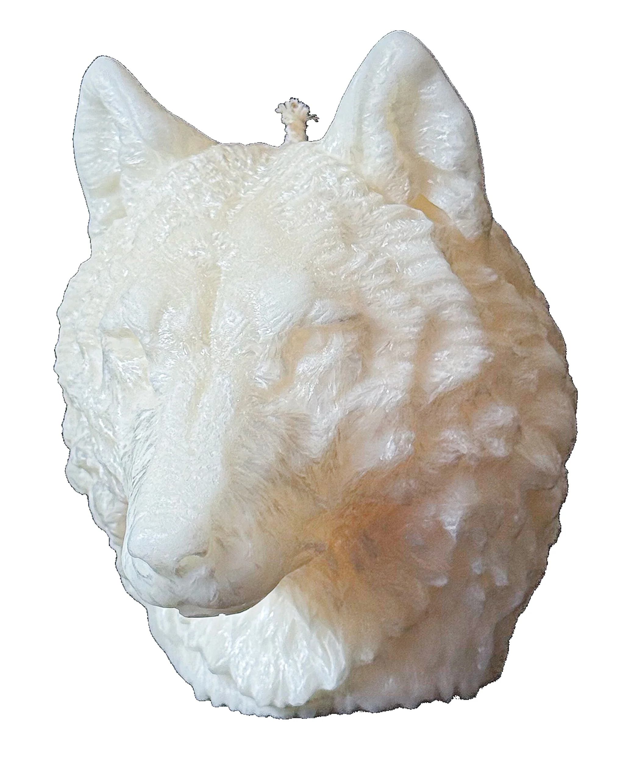 Świeca z wosku palmowego Wolf Head 600 g - Image 2