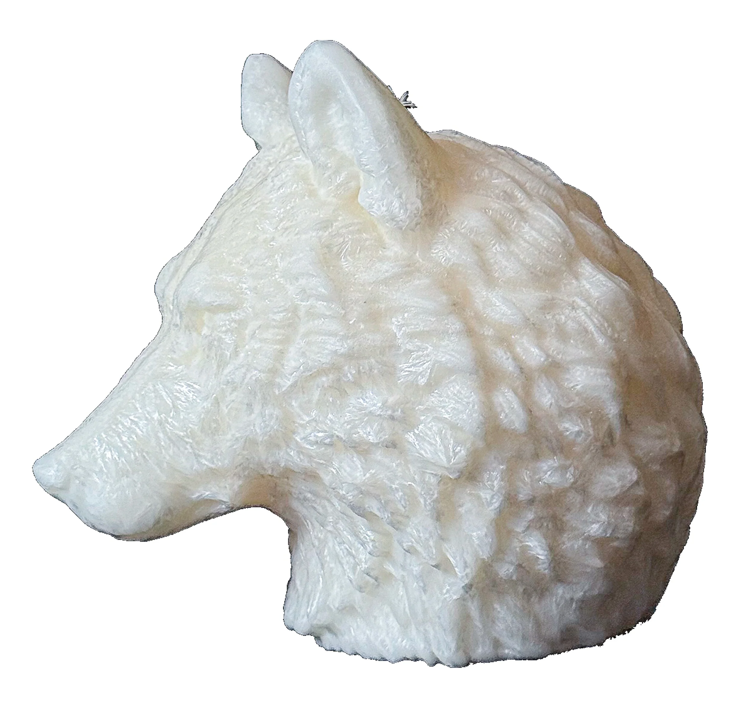 Świeca z wosku palmowego Wolf Head 600 g - Image 3