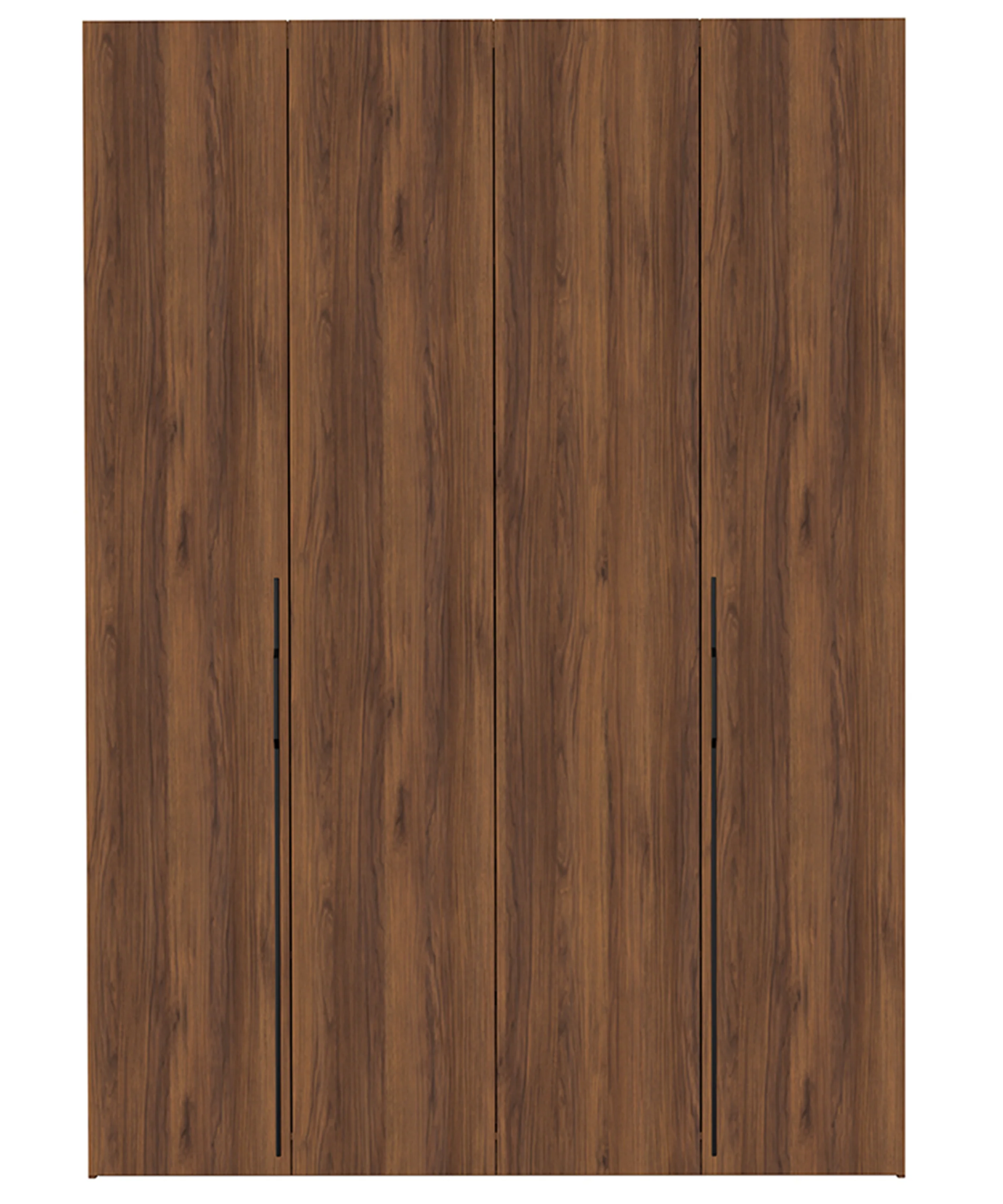 Szafa dwudrzwiowa Bari z trzema szufladami 170 cm orzech warmia - Image 5