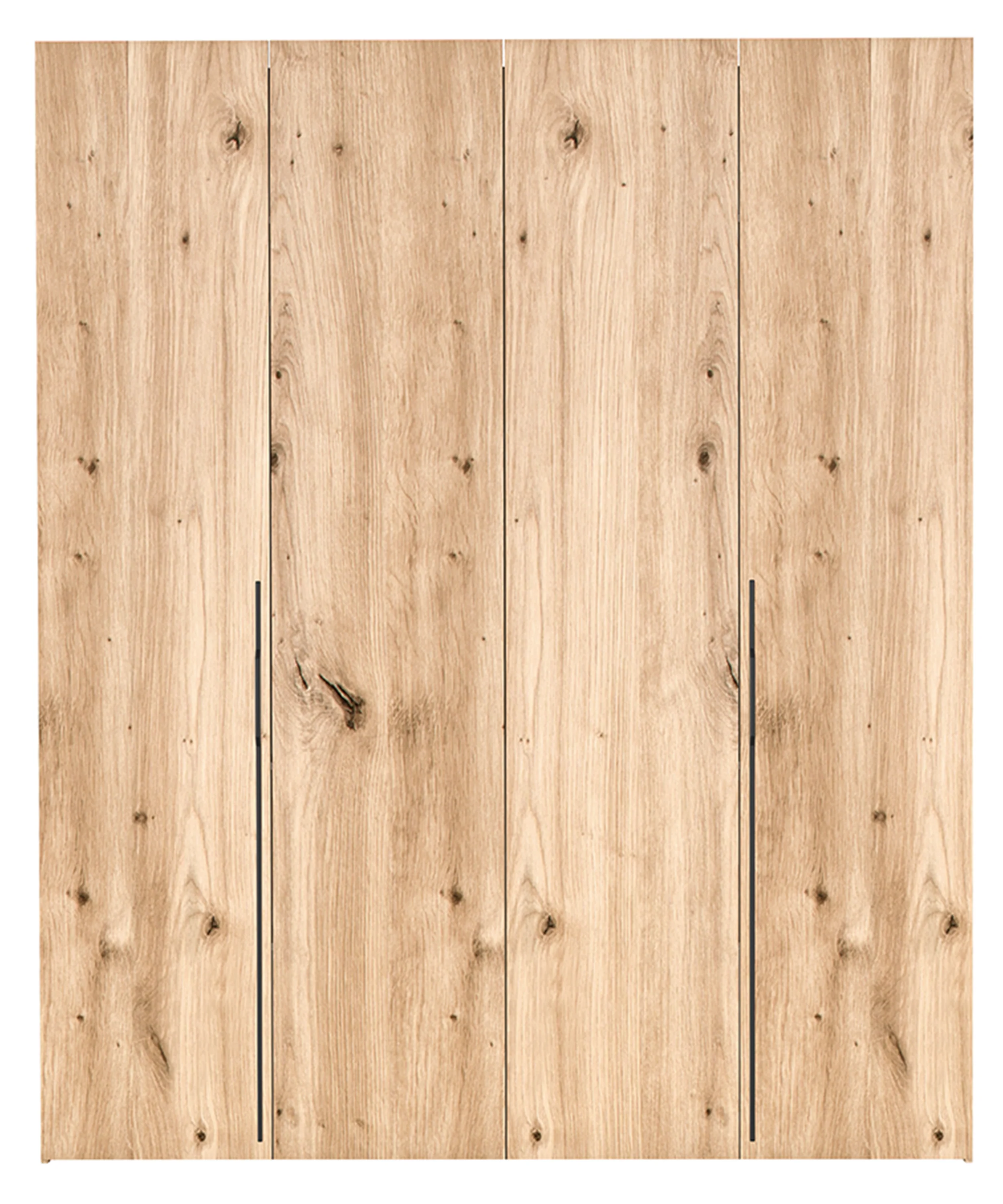 Szafa dwudrzwiowa Bari z trzema szufladami 200 cm dąb artisan - Image 6