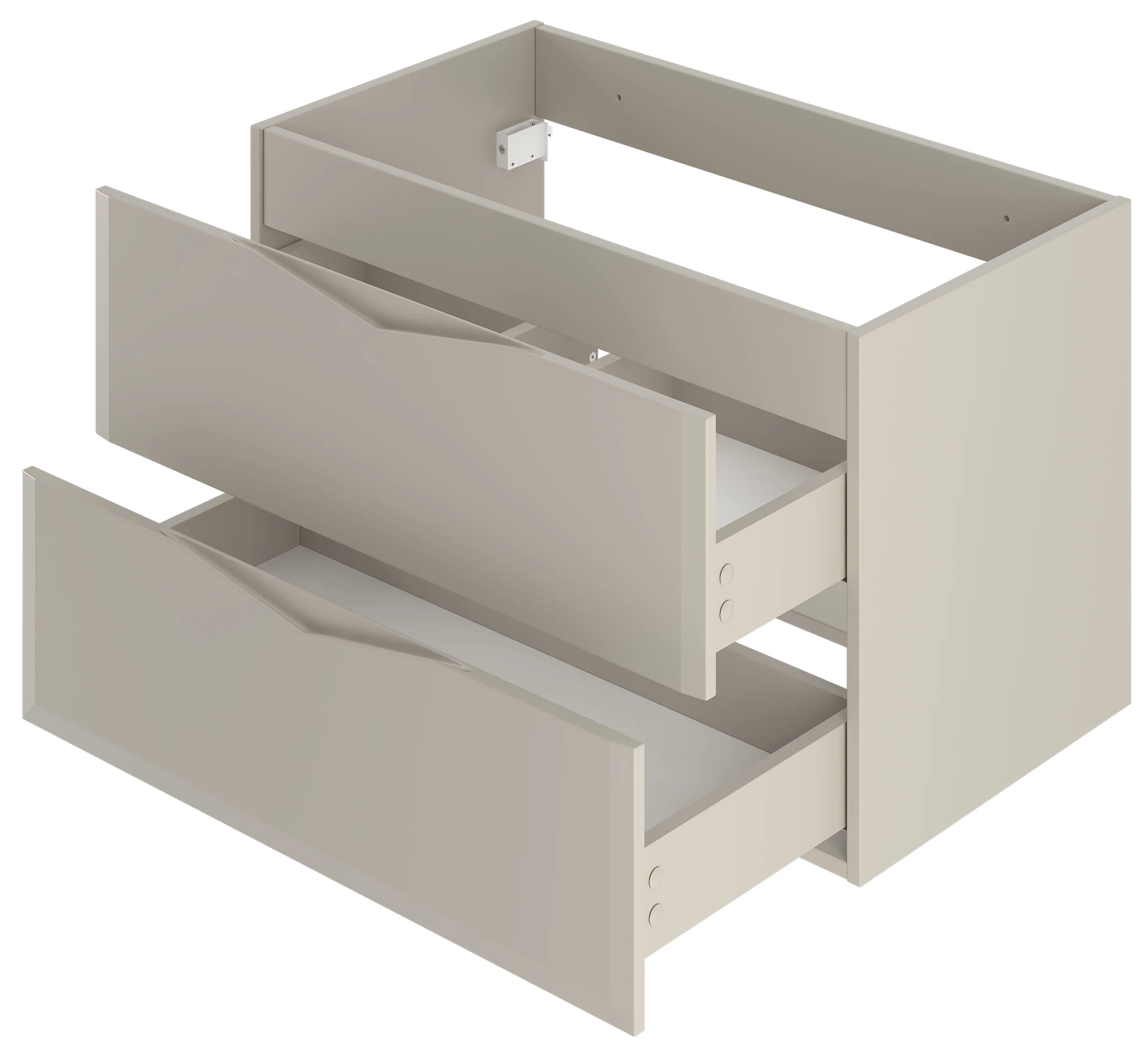 Szafka łazienkowa Delica 80 cm szary beż - Image 5