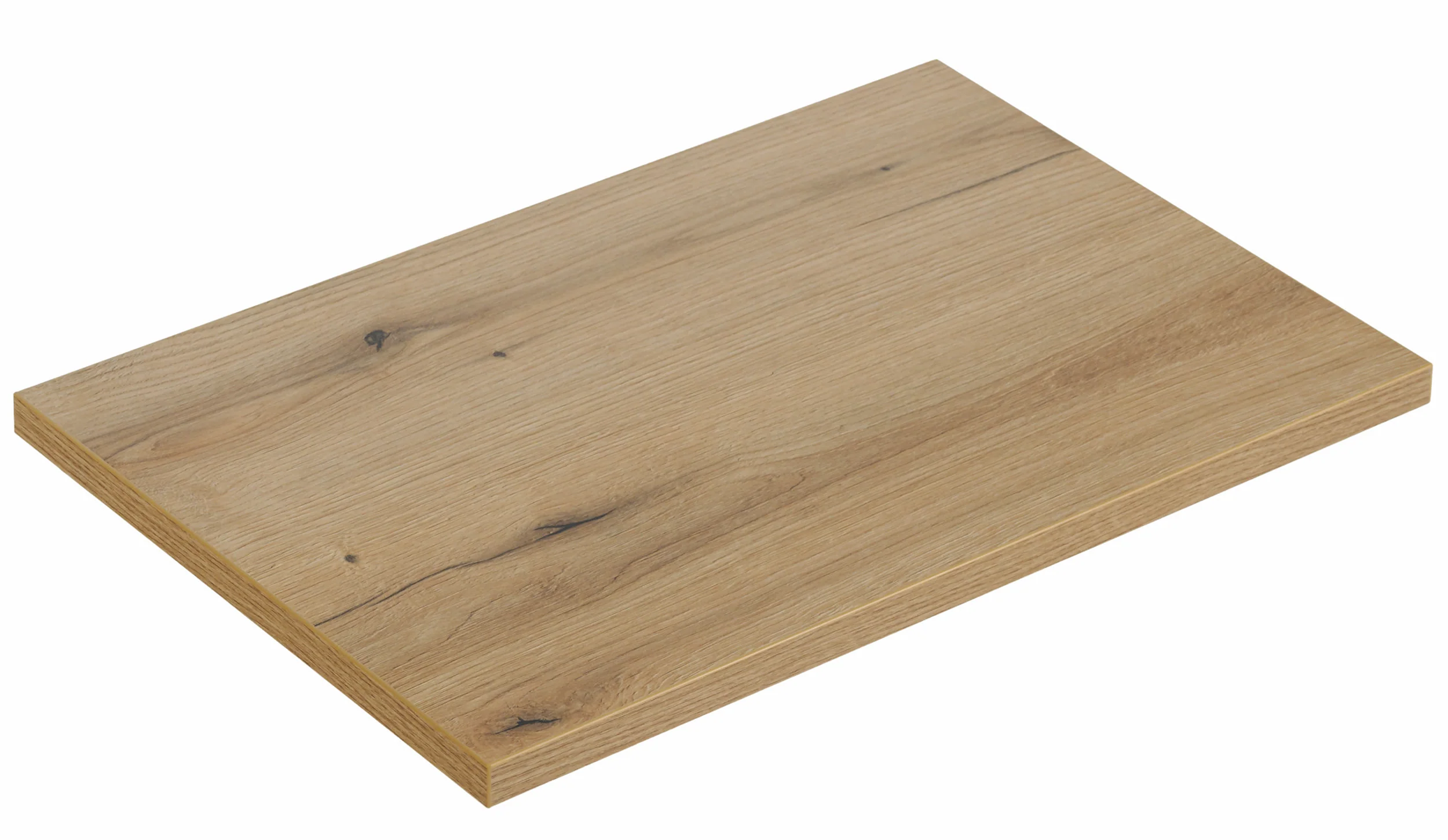 Szafka łazienkowa dwudrzwiowa Novia z blatem i umywalką 60 cm beżowa/dąb - Image 11