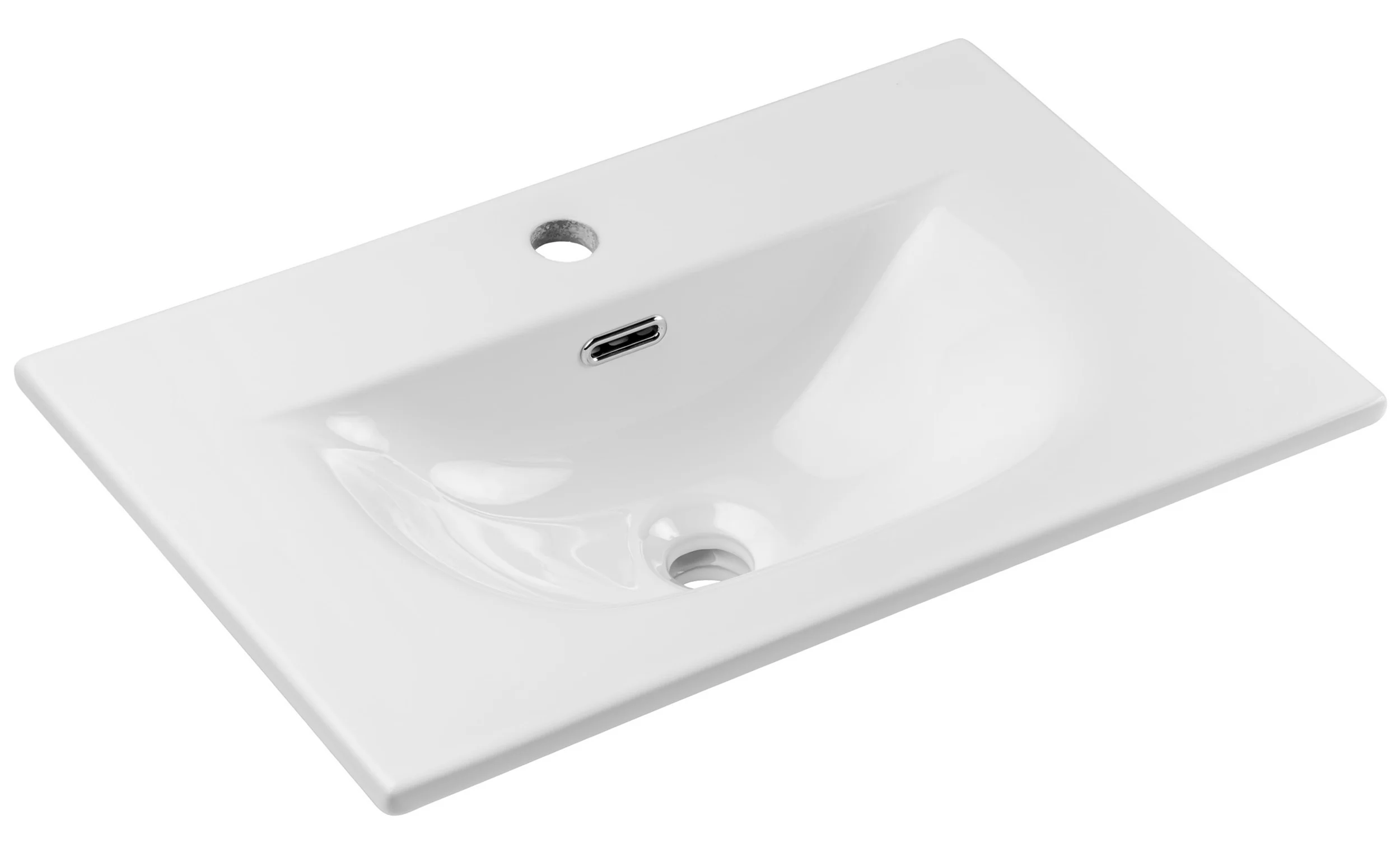 Szafka łazienkowa dwudrzwiowa Novia z umywalką 60 cm czarna - Image 7