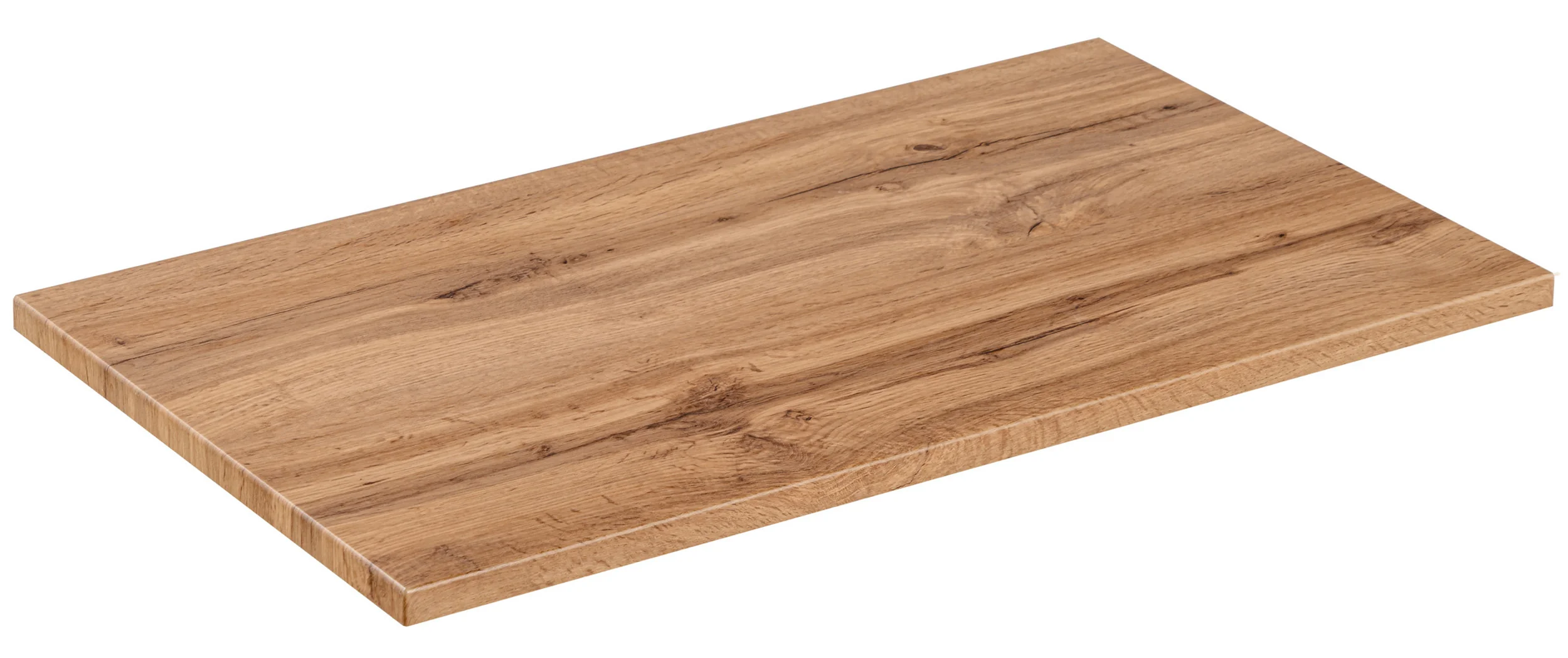 Szafka łazienkowa dwuszufladowa Temirni z blatem 80 cm czarna/dąb wotan - Image 8