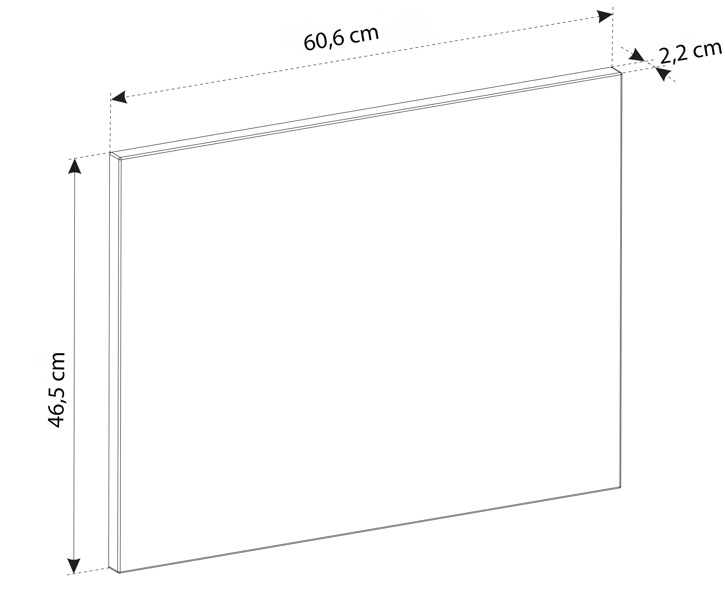 Szafka łazienkowa dwuszufladowa Temirni z blatem i umywalką nablatową 60 cm czarna - Image 14