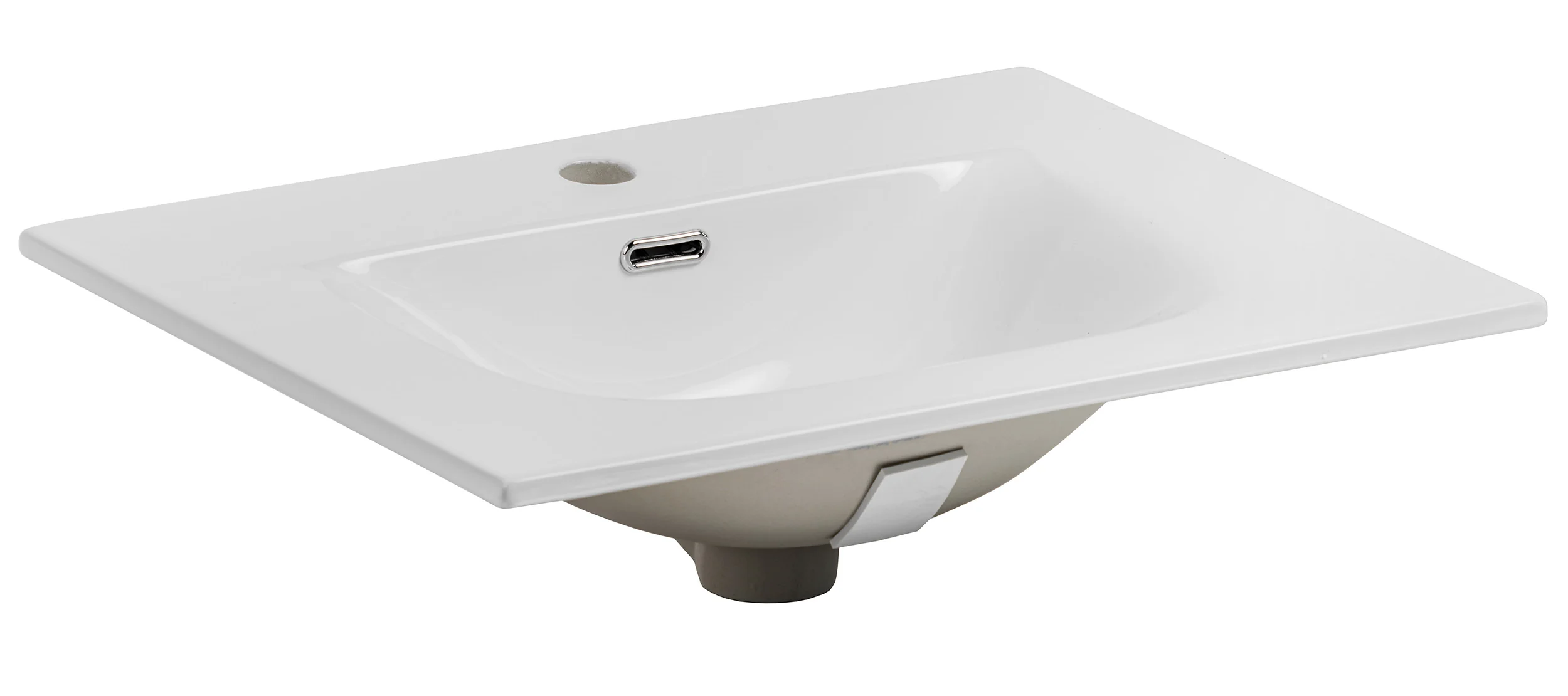 Szafka łazienkowa dwuszufladowa Temirni z umywalką 60 cm beżowa - Image 8