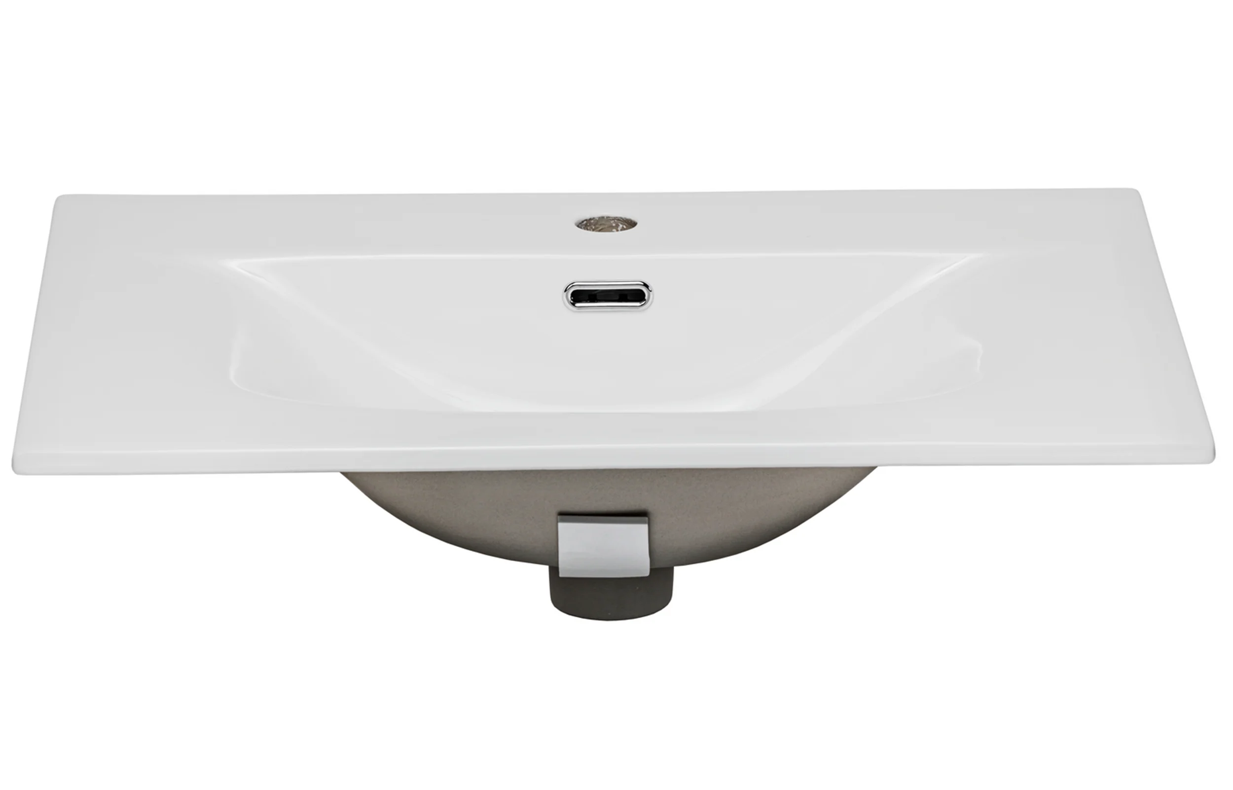 Szafka łazienkowa dwuszufladowa Temirni z umywalką i syfonem 60 cm czarna - Image 9