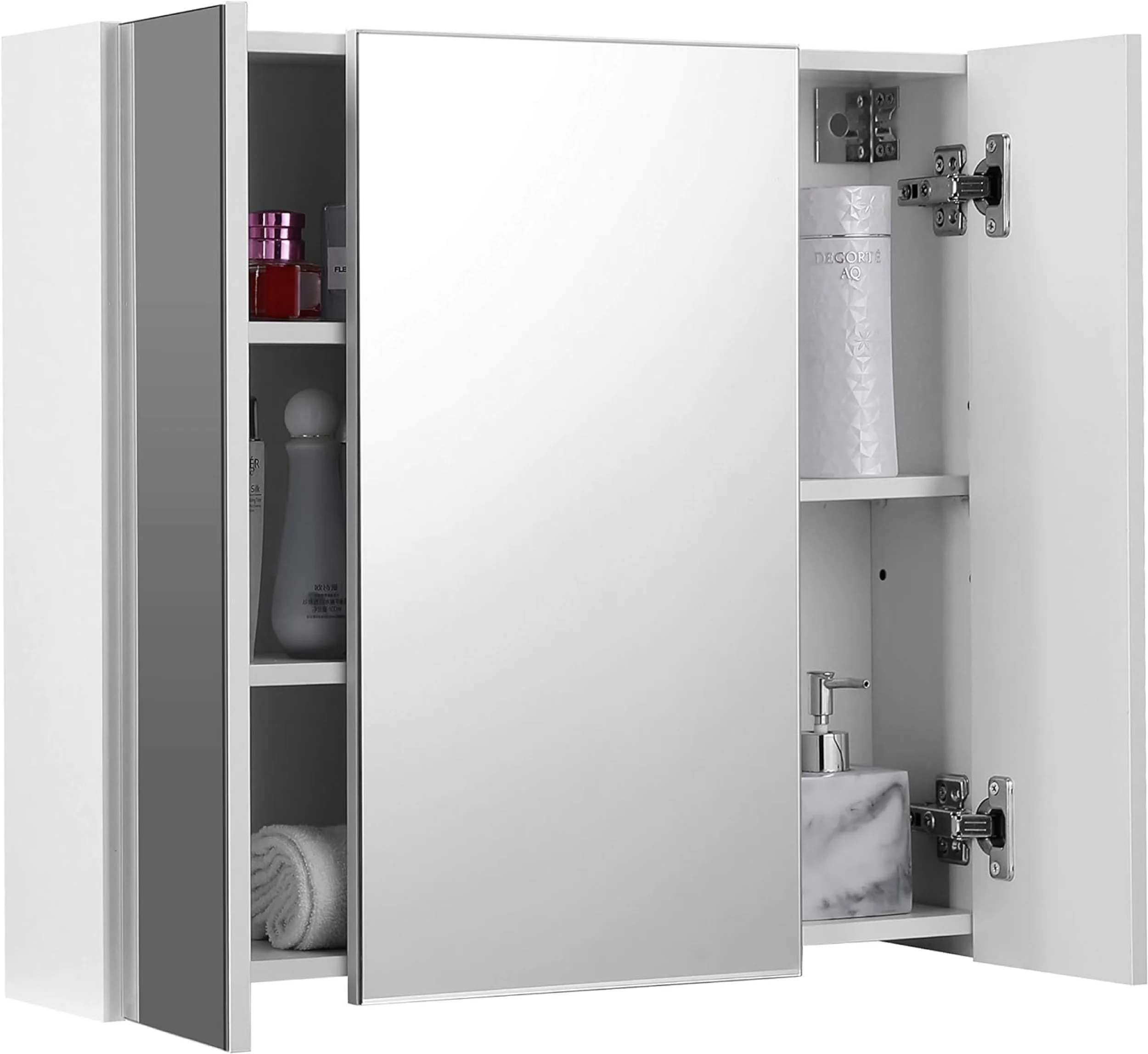 Szafka łazienkowa wisząca Grimark 60x15x55 cm z lustrem - Image 5