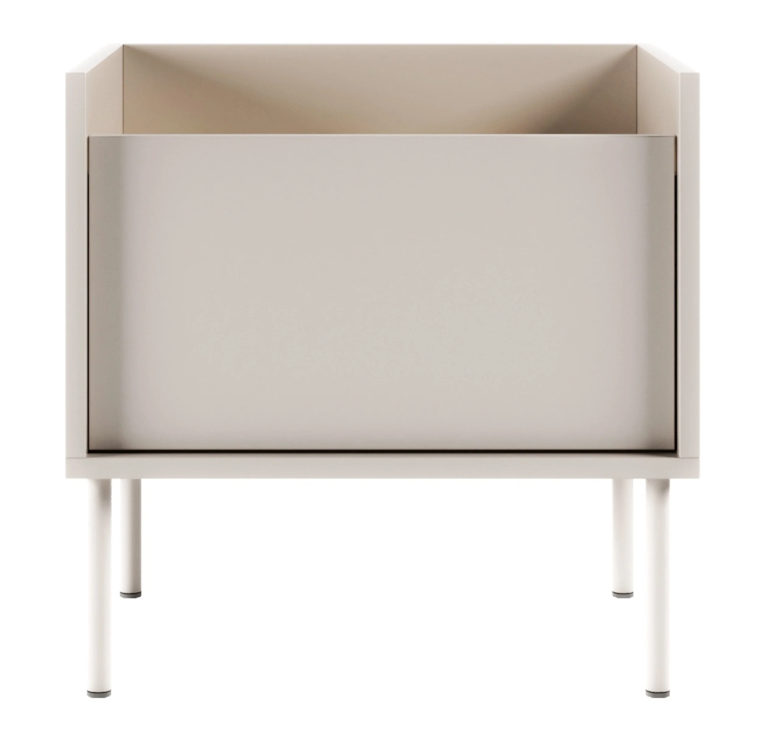Szafka nocna Tovi jednodrzwiowa 50 cm kaszmir/dąb lindberg - Image 4