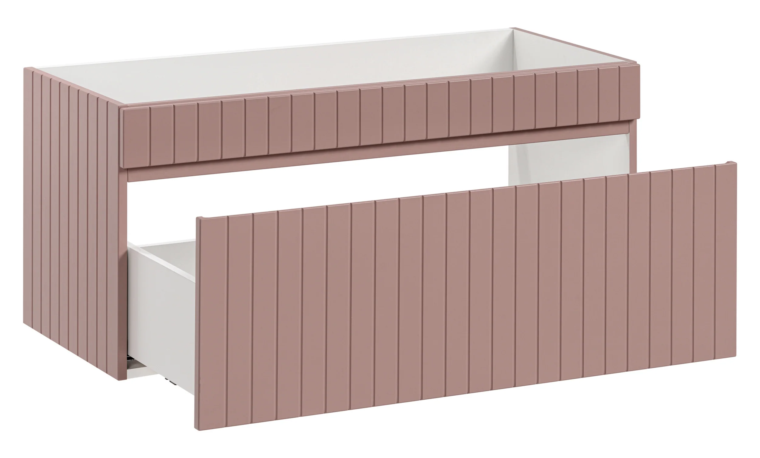 Szafka pod umywalkę Becialls 100 cm różowa - Image 3
